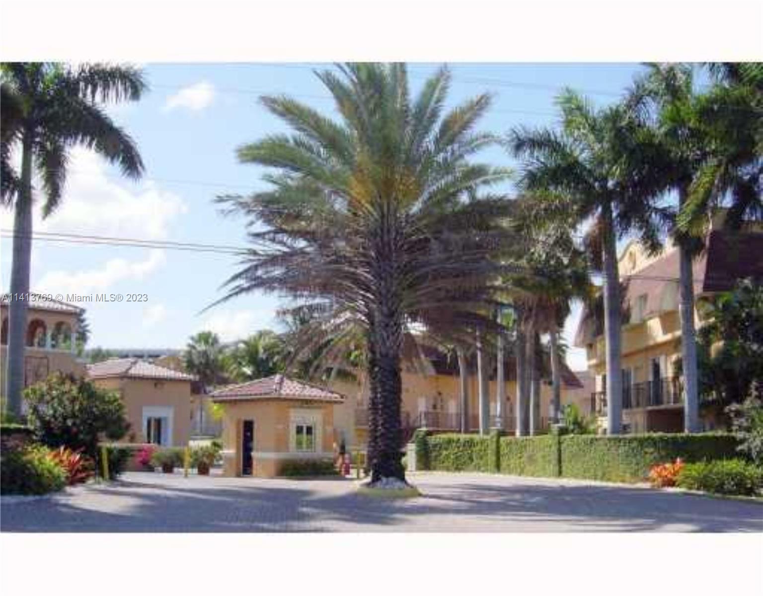 Updated 2-story 2/1.5 condo-townhouse in Villas of Pinecrest with ceramic floors downstairs & wood floors upstairs, Jacuzzi, washer & dryer inside unit & spacious balcony facing canal. 
New high impact windows & sliding glass doors. Master bedroom has new wood floors. New A/C unit & microwave. One assigned parking space & plenty of guest parking. Gated community with guard at entrance. Enjoy pool, gym, tennis court, children play area & 24-hr security. Gas, basic cable, pest control, water & hot water included in maintenance. Close to Metrorail, UM & Dadeland. Great sought-after Pinecrest school district! Available on September 01, 2023!