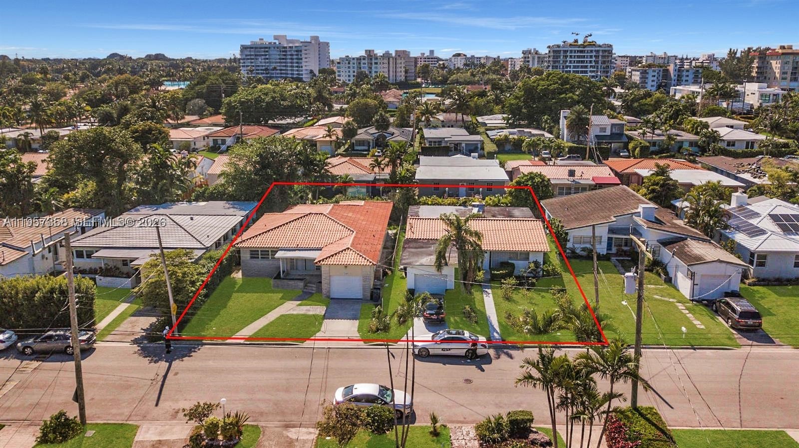 A rare opportunity to own a 11,200 SF double lot in one of Surfside’s most sought-after locations. This special property offers the potential to create a 6,000+ SF custom luxury home, perfectly positioned just steps from the beach. Enjoy the convenience of walking to Publix, charming Surfside shops and restaurants, the Community Center, Bal Harbour Shops, and nearby places of worship. The property currently features two income-producing homes, both rented, allowing you time to thoughtfully design and plan your dream residence. An exceptional offering blending lifestyle, location, and long-term value in the heart of Surfside.