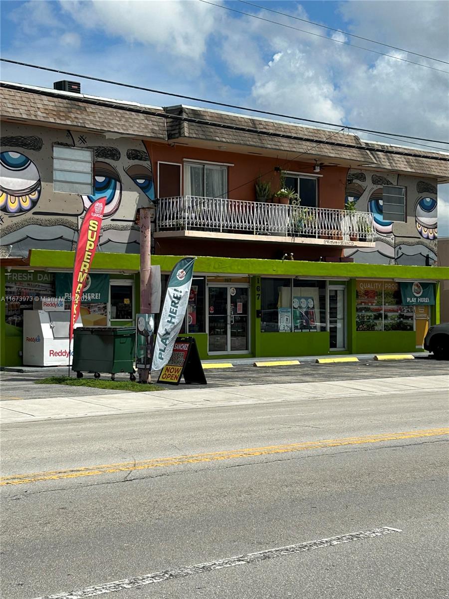 Convenient store located in a busy Hialeah neighborhood. 5000+/- sq ft with many options to add services.  4 years remain on the lease with an option of 5 more. 7 parking spaces in front of the store. storage in the back of the store.