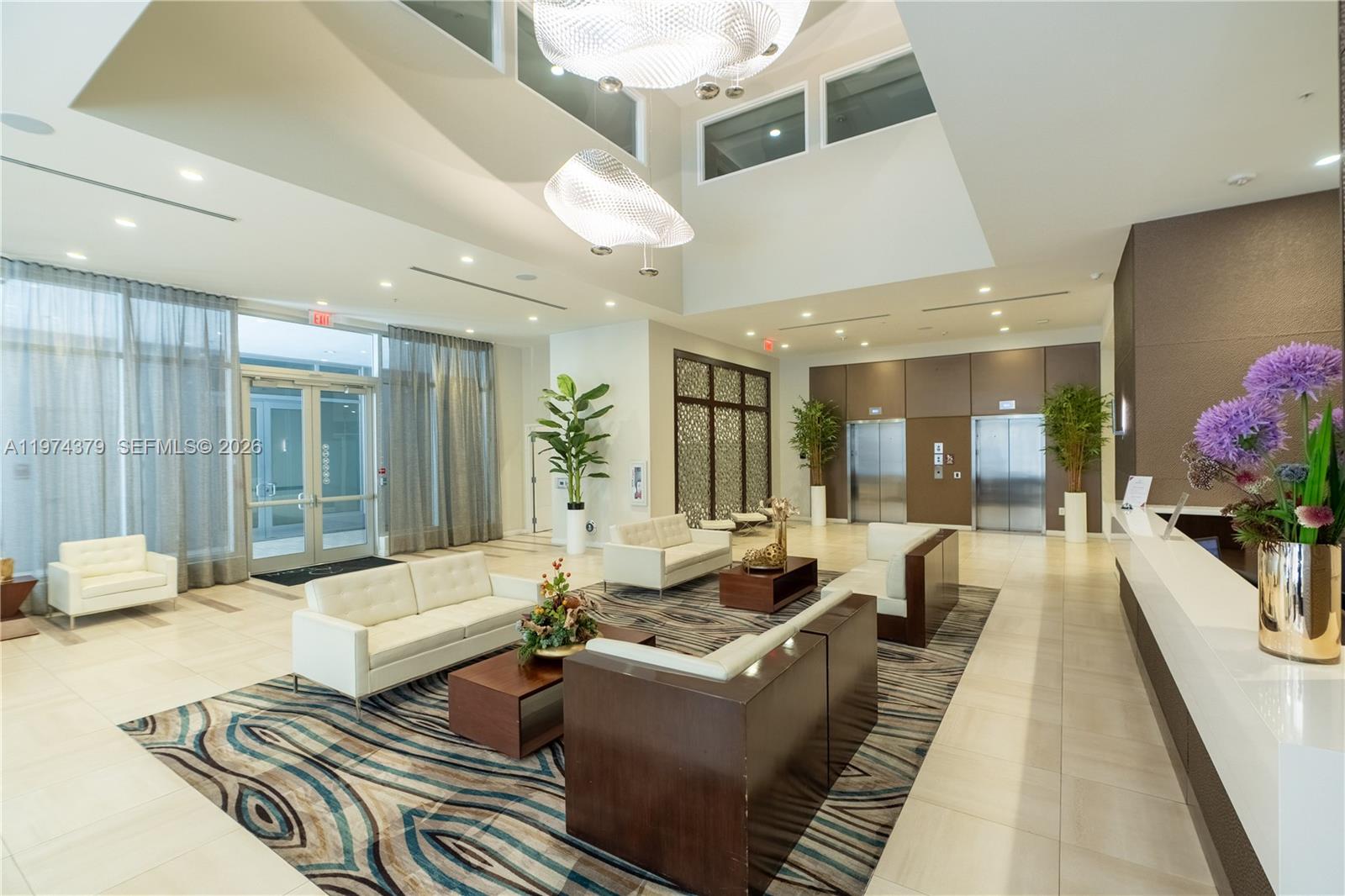 Excellent opportunity also for investors seeking a prime property in a high-demand rental area. This spectacular 2-bedroom, 2-bathroom apartment, located on the seventh floor of an eight-story building, features an open design, porcelain tile flooring, quartz countertops, high-impact windows and sliding glass doors, and a spacious private balcony. The open layout is flooded with natural light and enhanced by high ceilings. Located in one of the most prestigious condominiums in the growing city of Doral, the spacious private balcony is perfect for enjoying a morning coffee or relaxing at sunset.
Enjoy the new private clubhouse with a resort-style pool and a state-of-the-art fitness center, offering the lifestyle sought after by today's discerning buyers. Ideally located steps from Publix, upscale restaurants, boutiques, banks, New Legacy Park, and essential services, with easy access to major highways and top-rated schools.
This location embodies the luxury and lifestyle you desire. Easy to show.