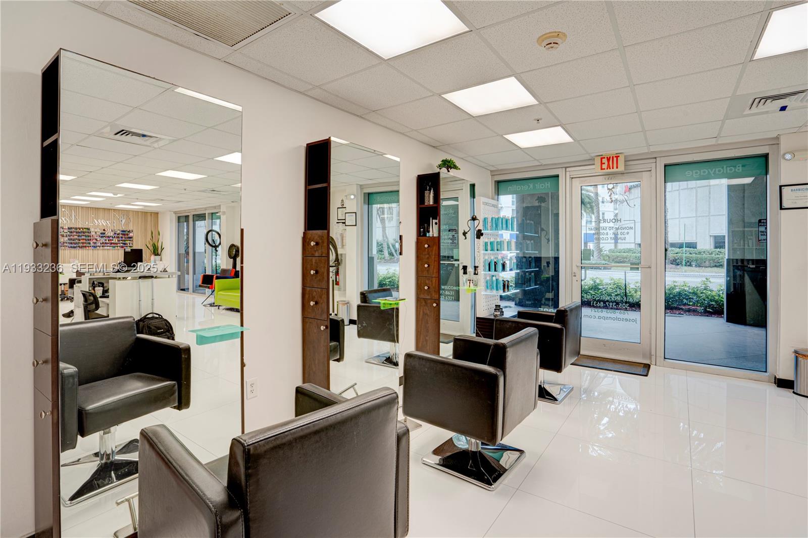 Seller Motivated!! Discover a well-established beauty salon in the heart of Kendall, offering top-tier services including hair styling, spa treatments, manicures, and pedicures. This salon boasts a modern, inviting ambiance designed for relaxation and luxury. Fully equipped with high-quality tools and fixtures, it’s a turn-key opportunity for professionals looking to grow in the beauty and wellness industry. Ideal location with high customer traffic! The sale also includes an inventory of retail products valued at over $5,000, adding extra value to the business.