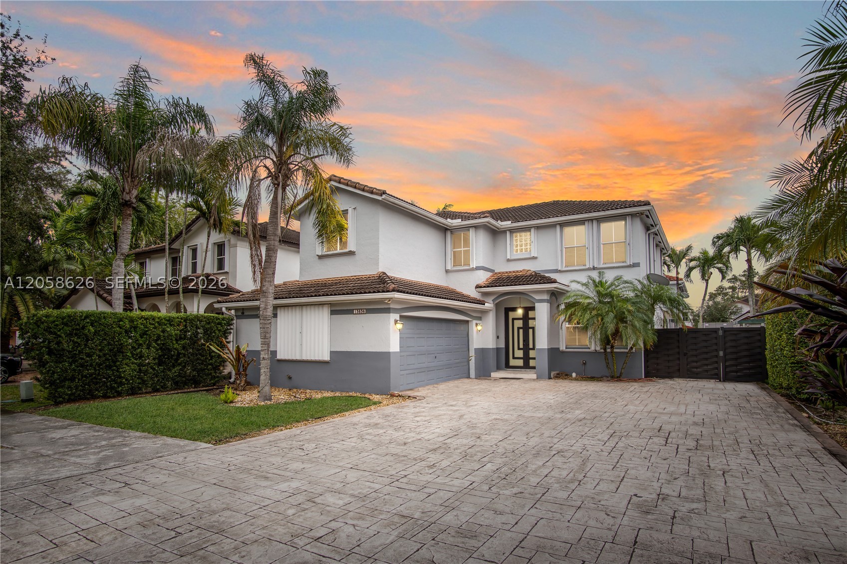 STUNNING 4 bedroom, 2.5 bathroom home with a thoughtfully designed side-entry 2-car garage for superior curb-appeal. Located in one of Miami's most desirable neighborhoods, this modern masterpiece boasts a UNIQUE STYLE that will leave you breathless! Floating vanities, modern details, gorgeous stone, stacked bedrooms, and a covered patio perfect for alfresco dining or relaxing with friends and family - this property has it all! And don't worry about parking - the EXTRA LARGE driveway fits up to 6 cars. Plus, enjoy the peace and quiet of a NO THRU TRAFFIC street, making it an ideal spot for those seeking a serene and private lifestyle. No association means no deed restrictions! Tenant-occupied through 1/31/27 at $4,300/month with excellent payment history. Property is well-maintained and currently furnished with tenant's belongings. Photos were taken prior to tenancy and virtually staged photos included to show perspective. Showings with proper notice. Excellent turnkey investment opportunity. Come make this house your HOME!