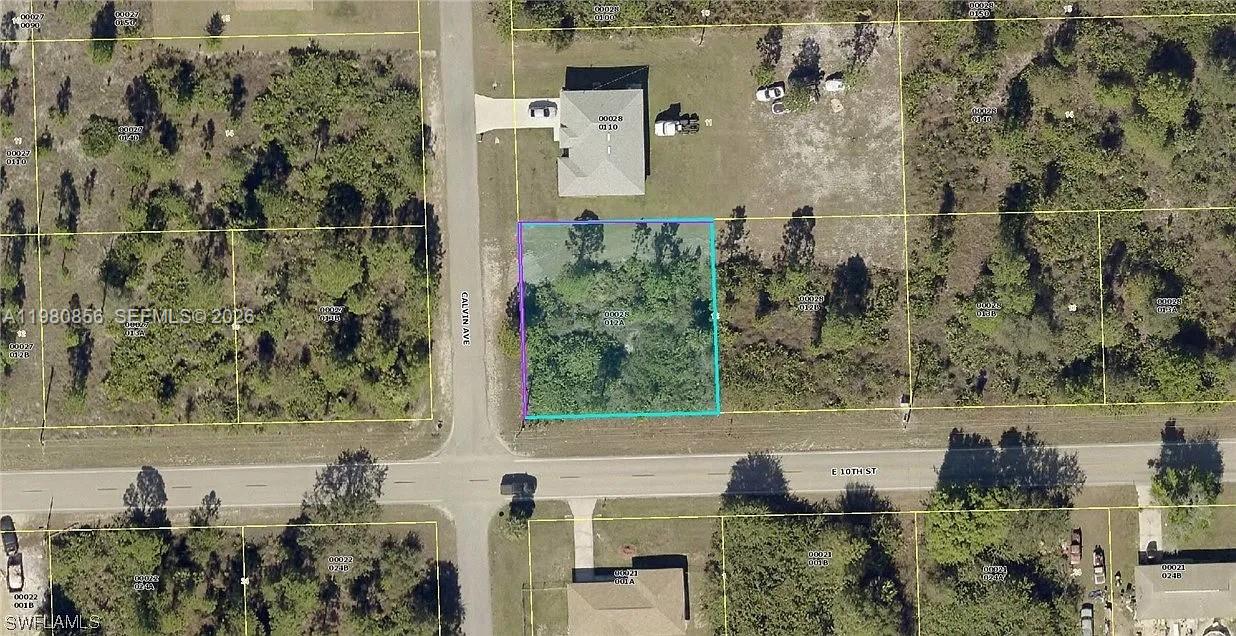Residential building lot on a nicely paved street in Country Club East. Corner lot on Jackson Ave. In area of larger estates sized homes. Excellent location just minutes to SR 80, SR 82, I-75 and Ft Myers.
