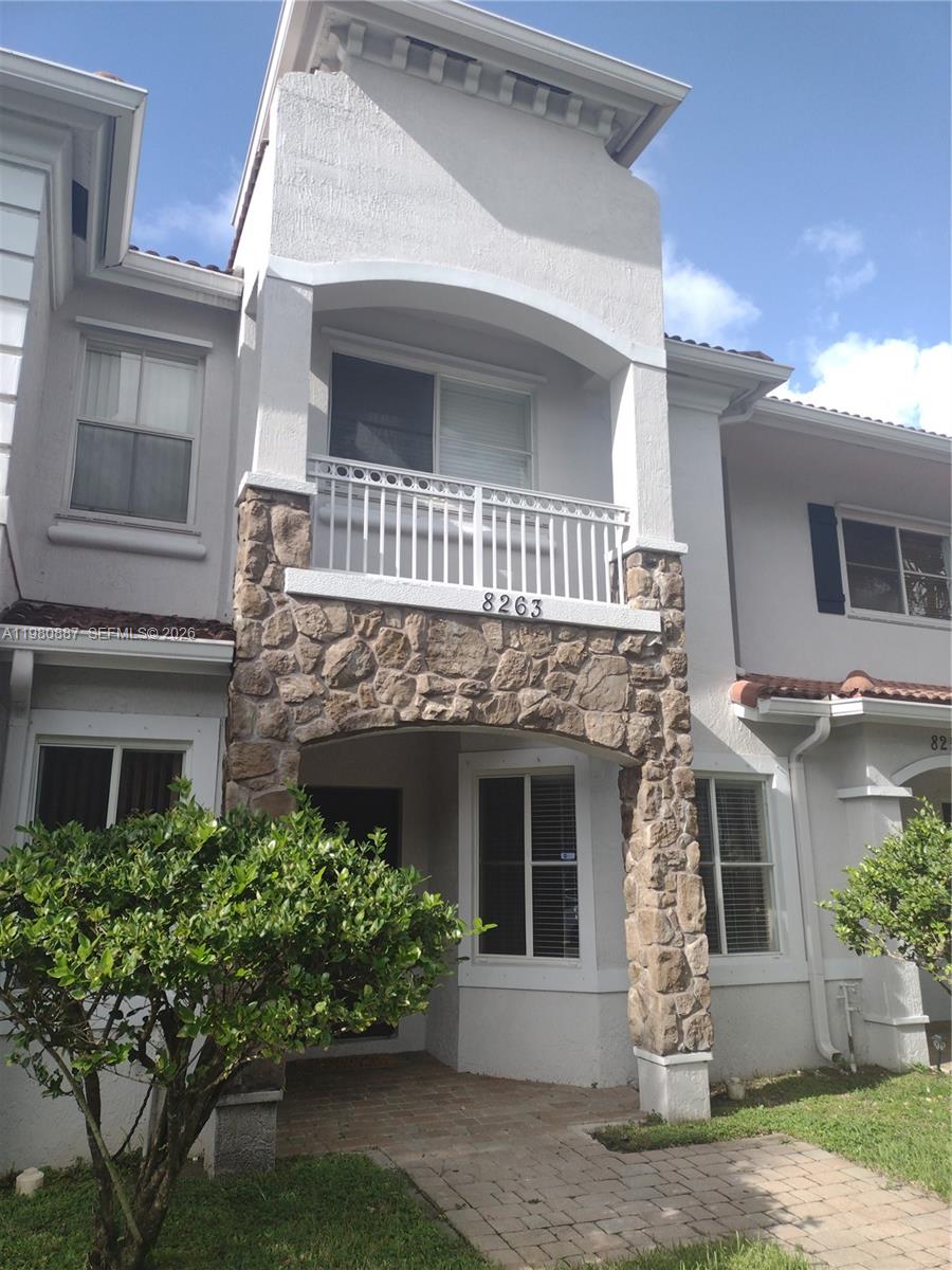 Amazing 3BR 2.5bath townhouse on the lake! Located in a gated community with 2 parking spots right in front. This freshly painted beauty has tile downstairs and laminate flooring upstairs and also features granite countertops and stainless-steel appliances the kitchen, second floor laundry, and a covered patio overlooking the water, and a storage room. Conveniently located near University Dr, Florida's Turnpike, and I-75 makes for an easy commute to Dade or Broward County. Shopping, restaurants, parks, schools, and hospitals are nearby as well. ##association requires a min 675 credit score## ***Community has ample reserves and should qualify for low down payment financing*** ***ASK ABOUT UP TO $10,000.00 IN HOMEBUYER ASSISTANCE WITH OUR PREFERRED LENDER***