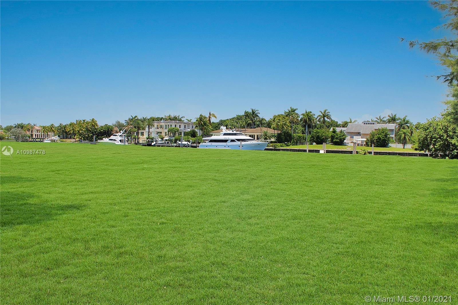 Unique waterfront property located in the exclusive, guard gated community of Gables Estates. This 1.2 acre lot includes 202 feet of water frontage with direct access to Biscayne Bay.
