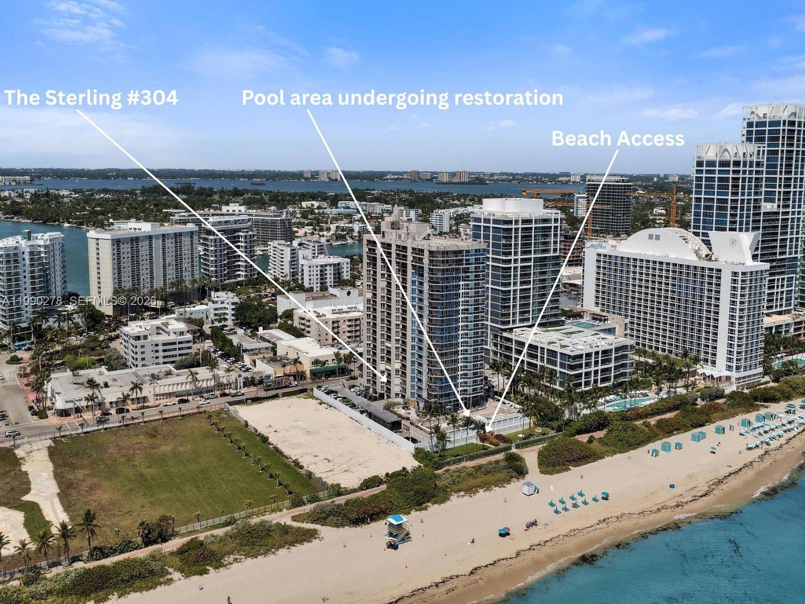 Enjoy direct beach access and a true resort-style lifestyle. This ocean-view condo features 2 bedrooms, 2 full bathrooms, and 1,180 sq ft, ready for immediate move-in or to customize to your taste. The seller will pay all special assessments at closing, including those for new elevators and concrete restoration, as well as pool and pool deck upgrades—allowing the new owner to enjoy the full benefit of these improvements. Amenities include a beachfront pool and jacuzzi, fitness center, sauna, social room, and 24-hour concierge.