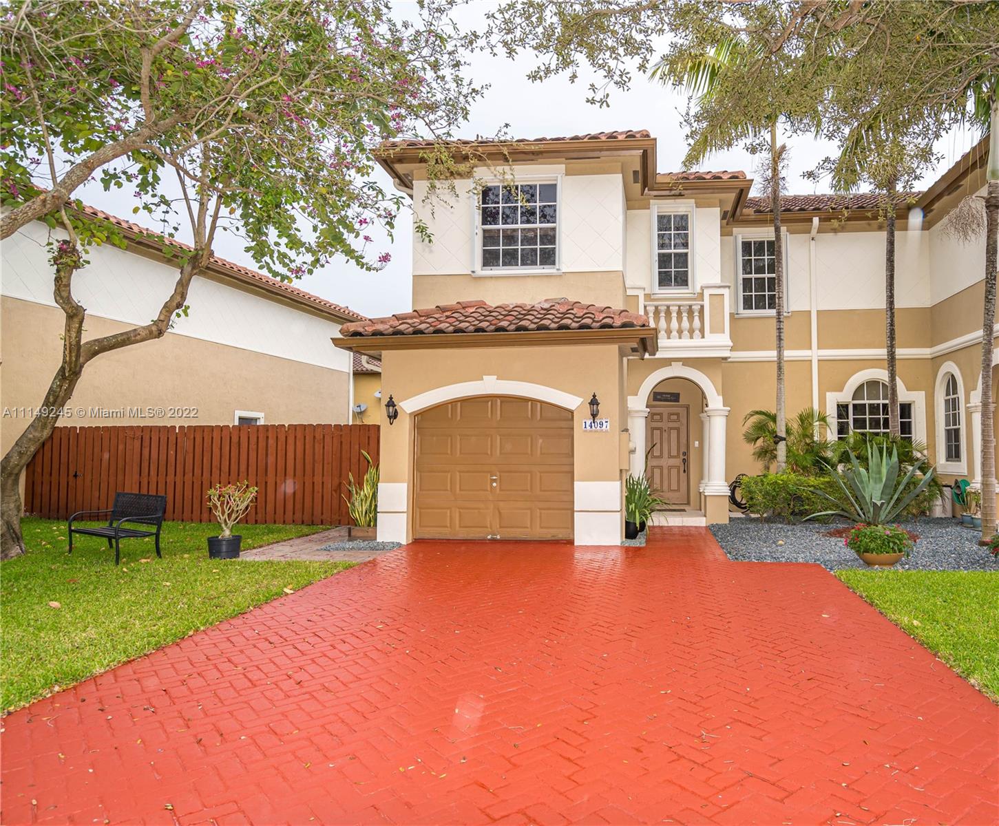 Two Story 3 Bedroom 2.5 Baths Townhouse with 1 Car Garage (FEELS LIKE A SINGLE-FAMILY HOME) in the Gated Family Community of ESCADA @ Vizcaya! HOME FEATURES: OPEN Floor Plan, UPDATED Kitchen with NATURAL Quartz Countertops, Laminated Wood Floors throughout, UPDATED Bathrooms, WASHER & DRYER on the 2nd Floor, BUILT in Bunk Beds, ACCORDION Shutters, and Gazebo. Community includes (3) Entrance Gates, Roving SECURITY, Clubhouse, Gym, Walking/Jogging Path, Pool, and Kids play Area. Close To Charter Schools, Shopping, and Major Highways. **ALL VISITORS MUST WEAR A MASK TO PREVIEW/NO EXCEPTIONS.**