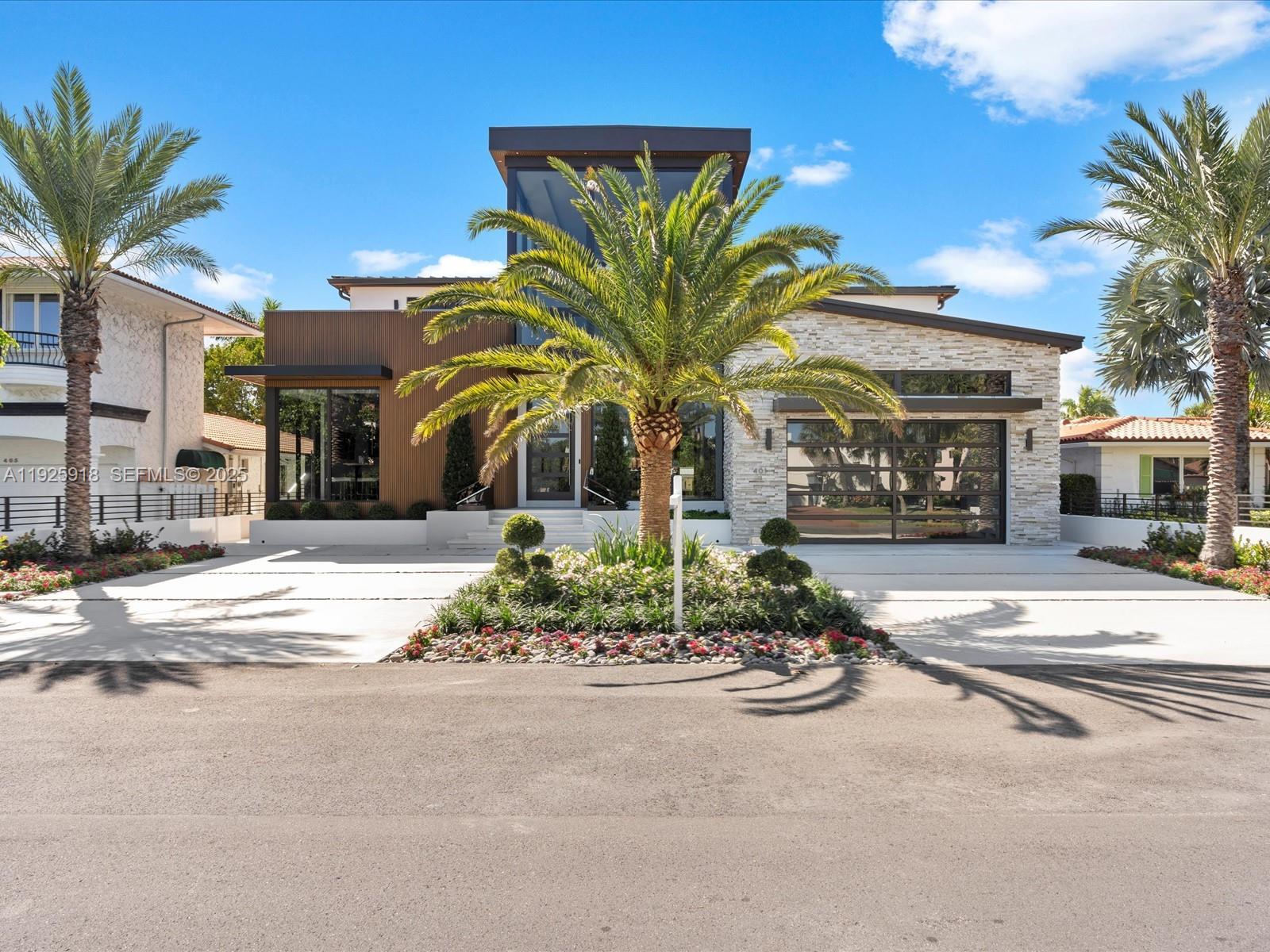 Set on the most coveted isle in Las Olas, this newly constructed waterfront estate delivers over 6,000 square feet of thoughtfully designed living space, where architectural drama meets refined coastal luxury.

A soaring 32-foot entry creates a striking first impression, opening to expansive open-concept interiors designed for both elevated living and effortless entertaining. At the center of the home, the chef’s kitchen features Sub-Zero and Wolf appliances and anchors the main living space with purpose and style. The first-floor primary suite is a private retreat, offering tranquility and separation from the home’s social spaces. An entertainment lounge with full bar adds another layer of sophistication for hosting at the highest level.

Upstairs, a dramatic catwalk overlooks the main living area, connecting a second primary suite, four additional ensuite bedrooms, and expansive balconies showcasing sweeping water views.

Outdoors, the waterfront setting takes center stage with a heated resort-style pool, jacuzzi, summer kitchen, and 75 feet of deep-water frontage complete with a private dock — ideal for boating enthusiasts.

Additional highlights include smart home technology, private elevator, generator, and a two-car garage with lift potential. A rare opportunity to own a modern waterfront estate in one of Las Olas’ most prestigious locations.