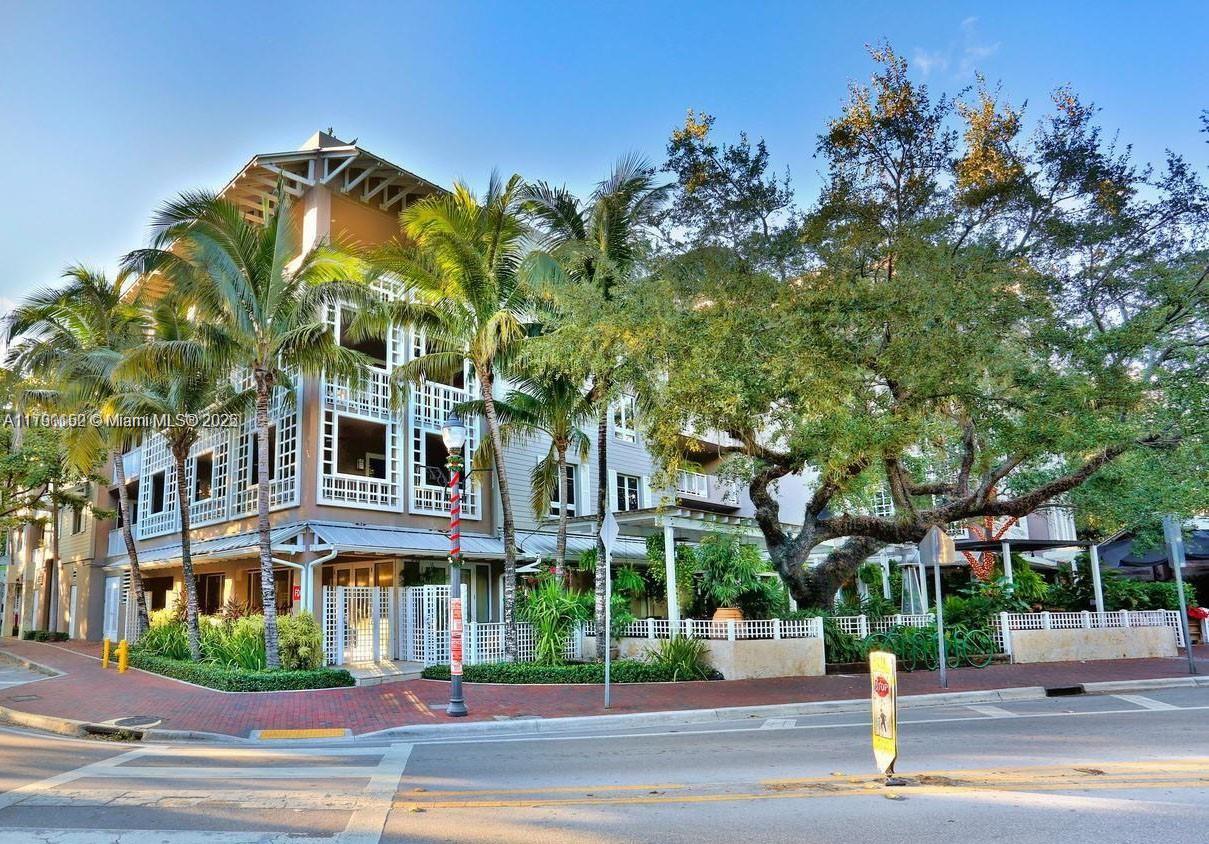 In the heart of Coconut Grove in unique Zyscovich designed boutique condo building with full amenities. Fully gated with underground parking, 24 hr. security, pool/gym/sauna; impact windows & doors;  assigned parking with AC storage; stroll to restaurants, retail shops, movie theater and more. Pet Friendly.
