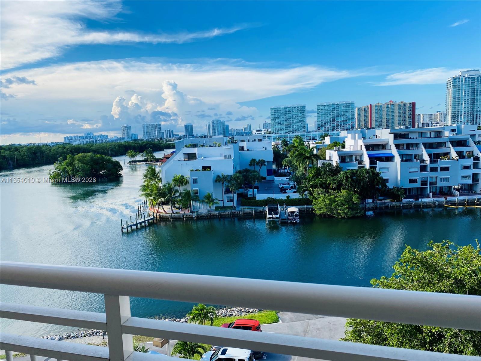 Breathtaking canal and Intracoastal view from 7th floor of COASTAL TOWERS in just 5 min walk to the ocean. The 1 bedroom, 1 full bathroom unit was recently updated with new kitchen and appliances, boiler and bathroom. Coastal Towers is located at the end of a private peninsula in the heart of Sunny Isles. Gated community with a guard at the entrance and second security point in the lobby. Great public schools rank A. All restaurants, cafes, and supermarkets are in walking distance. The building offers security, pool, cafe/market, beauty salon, community room, event/banquet room, gym, indoor mailbox and more. Perfect place for living!