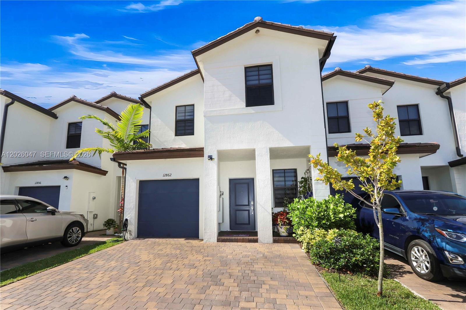 Beautiful 2024-built 4-bedroom, 2.5-bathroom townhouse, perfect for large families! Lovingly maintained by its original owner and barely occupied, this move-in-ready home offers a spacious open-concept layout and numerous upgrades throughout.
The second floor features newly installed modern laminate flooring, adding warmth and elegance to the living spaces. The home also includes modern zebra blinds throughout, providing a stylish and contemporary touch. The kitchen has been enhanced with upgraded cabinetry finishes, updated cabinet interiors, integrated hardware, and a custom-upgraded pantry, creating both functionality and a refined look.
The laundry room is conveniently located inside the home and includes a washer and dryer. Additional features include ample storage space and a one-car garage.
Step outside to enjoy a fully upgraded patio and terrace area, beautifully redesigned with new finishes and a gazebo, creating the perfect outdoor retreat for relaxing, entertaining, and enjoying family gatherings.
Conveniently located near Florida’s Turnpike around Exit 11, with quick access to US-1, providing easy commuting throughout Miami-Dade County and convenient access to shopping, dining, schools, and surrounding areas, including Cutler Bay and the greater Miami area. This home combines comfort, style, and modern living with valuable upgrades already completed and ready to enjoy!