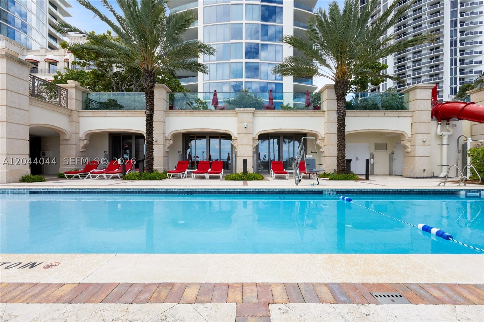 Experience the pinnacle of beachfront luxury with this exceptionally rare opportunity to own a private Beach Cabana at The Estates at Acqualina, available exclusively to residents of the community. Perfectly positioned on the pristine white sands of Sunny Isles Beach, this one-of-a-kind retreat offers an unparalleled extension of your oceanfront residence with effortless access to the Atlantic Ocean.

Designed with impeccable attention to detail and offered fully furnished, the cabana features an exquisite collection of designer furnishings by Fendi Casa, Paola Lenti, Avenue Road, Tina Frey, Bugatti, and Janus et Cie. A sophisticated entertaining area is complete with premium True appliances, including a refrigerator, dishwasher, microwave, and wine tower, while a beautifully appointed full bathroom enhances comfort and convenience.

An exceptional feature unique to this offering is the inclusion of two private, air-conditioned enclosed garage spaces with direct access to the cabana, providing unmatched privacy, security, and convenience. Whether enjoying a day by the sea or entertaining family and friends, this exclusive Beach Cabana embodies the world-class lifestyle that defines The Estates at Acqualina.