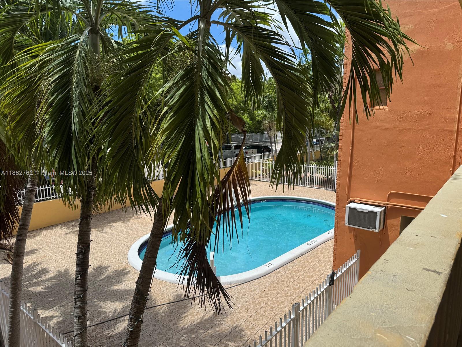 Spacious 1 Bedroom + Den (enclosed and used as a second bedroom) in great condition! Features dining/living area, nice kitchen, and laundry facilities conveniently located on the same floor. Enjoy a gated community with pool, elevator, and secured access. Excellent location—just 4 blocks from Biscayne Blvd with banks, restaurants, and shopping plazas nearby. Only 10 minutes to Aventura Mall and the beach! Perfect for living or investment.