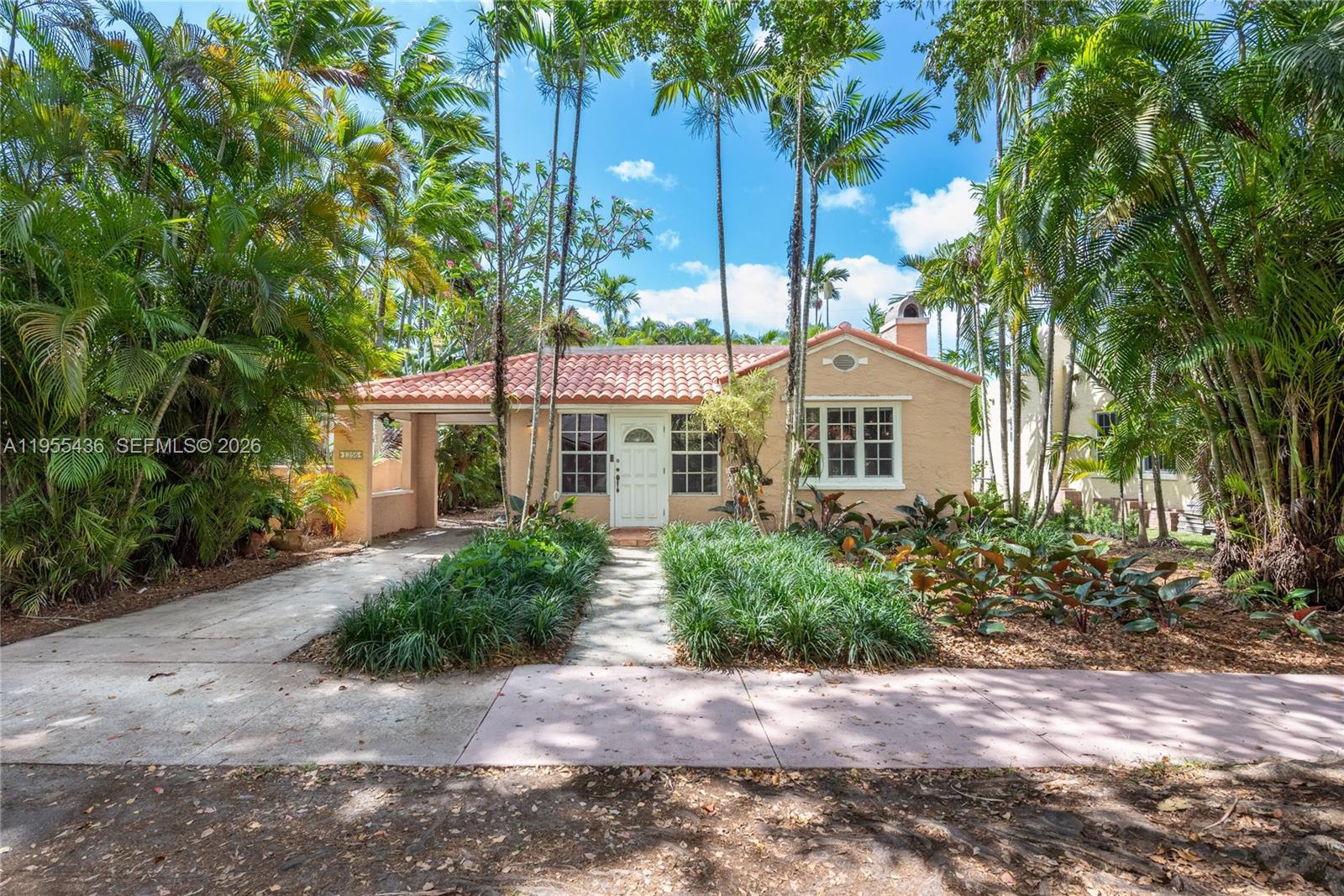Nestled in the heart of Coral Gables, this enchanting single-family residence captures the timeless elegance of classic Old Spanish architecture, beautifully paired with today’s modern comforts. Built in 1925, this 1,622-sq-ft home offers 2 bedrooms and 2 bathrooms, filled with character, charm, and inviting living spaces that feel instantly like home. Set on a 5,000-sq-ft lot, the property provides ample outdoor space—perfect for entertaining, relaxing, or expanding to suit your vision. Ideally located just steps from the iconic Miracle Mile, you’ll enjoy world-class dining, boutique shopping, and cultural attractions right outside your door. Zoned for highly sought-after schools, including Coral Gables Prep and Coral Gables Senior High, this home is as practical as it is charming. Whether you’re captivated by the rich history of Coral Gables or excited by the opportunity to personalize a true architectural gem, this is a rare chance to own a piece of one of South Florida’s most prestigious neighborhoods. A timeless classic in an unbeatable location. Firm price