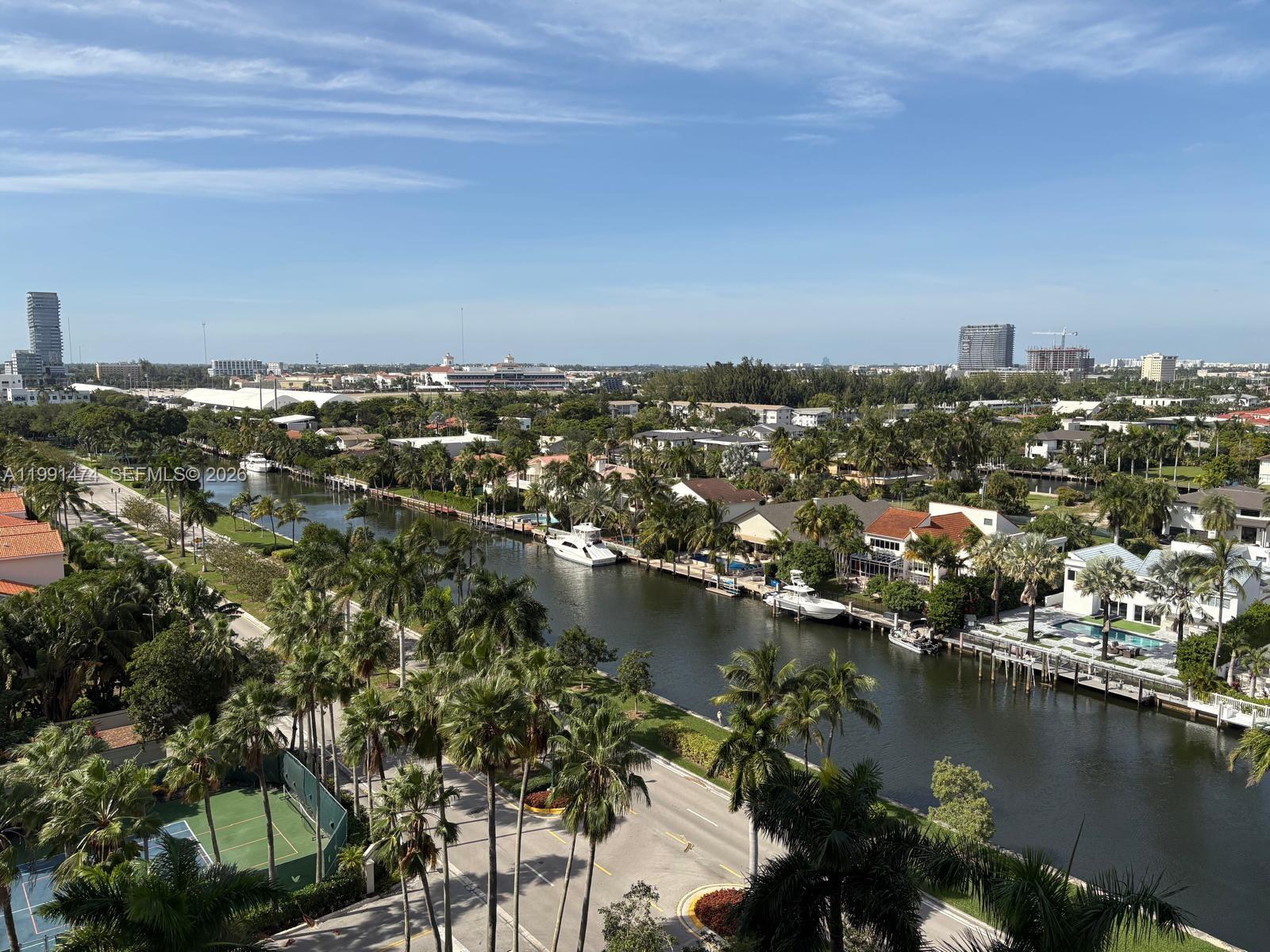 Enjoy spectacular panoramic views including waterways, canals, ocean, Hard Rock Guitar Hotel, Gulfstream Racetrack and gorgeous skyline from your private 10th floor oasis. This spacious, clean and well-maintained 1,590 square foot unit at luxurious Harbor Towers features 2 bedrooms, 2 full bathrooms, breakfast area, utility room, and den that can be used as an office, study room or small bedroom. Furniture included if desired. Located in the absolute best section of Aventura, this unit comes with full-size washer/dryer, 1 covered/assigned parking space, 2 pools, jacuzzi, sauna, BBQ area, tennis, pickleball, gym, multi-purpose room, valet or self guest parking, large storage unit with A/C, 24-hour lobby concierge/security, pet friendly and more! Unit can be rented out immediately. AFFORDABLE LUXURY AT ITS FINEST! SEE BROKER REMARKS!