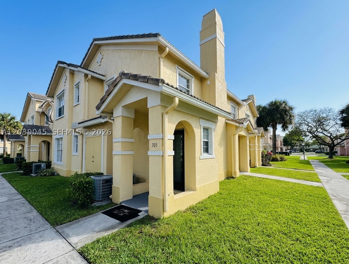 Beautiful 2BR/2BA condo located in the heart of Broward County! Enjoy resort-style living in a gated community featuring a clubhouse, pool, fitness center, tennis courts, playground, and security patrol. This spacious home offers stainless steel appliances, in-unit washer/dryer, and large walk-in closets. Relax on your private open balcony and take in the peaceful surroundings. Perfectly situated within walking distance to Parks, Walmart, Publix, restaurants, and retail shops—everything you need is right at your doorstep. Convenient drive to Turnpike, I-95, and I-75. Move-in ready and ideal for those seeking comfort, convenience, and the best of South Florida living!.----------UNIT RENTED TILL 08/31/2026, PAYS $1,800.00 PER MONTH