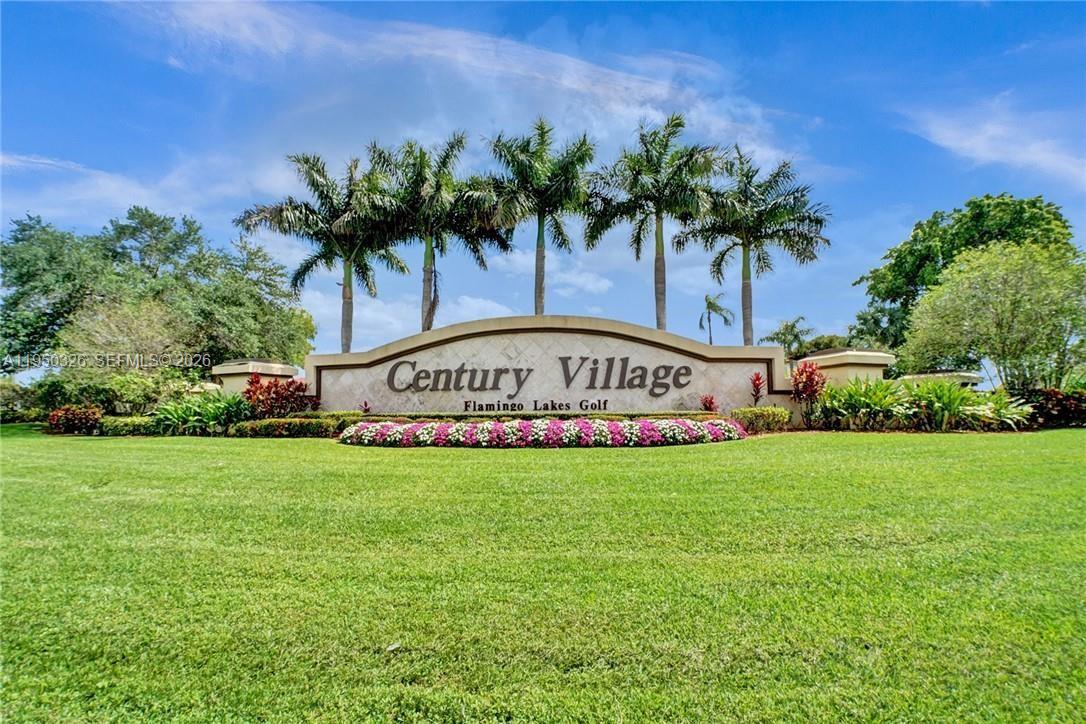 Recently renovated condo freshly painted, newer kitchen, newer appliances & floors. Very quite neighborhood with 24 hour security patrol and gorgeous greenery walking trails. 55 plus community and the complex features many amenities including pools, game centers, movie theater, free bus transportation to stores & supermarkets, etc. Century Village is a 55 plus community.