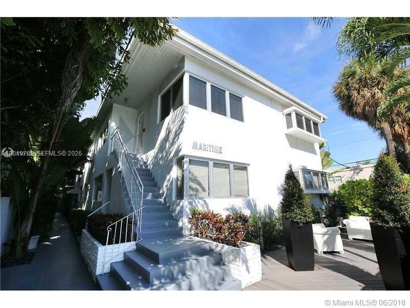 In the heart of Miami Beach’s iconic Art Deco District, this beautifully renovated residence at Maritime Condo offers the perfect blend of South Beach lifestyle, modern comfort, and investment potential.
HOA WITH 10% RESERVES, Spec. assessment for roof substitution will be of 8,158 and will be paid in full by SELLER at closing.
Unit is a bright and elegant apartment featuring a thoughtfully designed layout, abundant natural light, and stylish contemporary finishes throughout. Positioned just steps from Lincoln Road, Flamingo Park, world-famous beaches, restaurants, cafés, and nightlife, the property delivers the ultimate walkable Miami Beach experience while maintaining the charm and character of a classic boutique condominium.
The residence features updated interiors, an open living area, modern kitchen cabinetry, quality appliances, and a comfortable bedroom retreat ideal for both full-time living and seasonal use. 
Perfect as a primary residence, vacation getaway, or income-producing investment, this property sits in one of the most desirable rental and lifestyle locations in South Florida. Enjoy the convenience of living moments away from tennis courts, parks, gyms, shopping, cultural attractions, and the ocean all within one of Miami Beach’s most architecturally charming neighborhoods.
A rare opportunity to own a stylish pied-à-terre in the center of South Beach at an attractive value.
