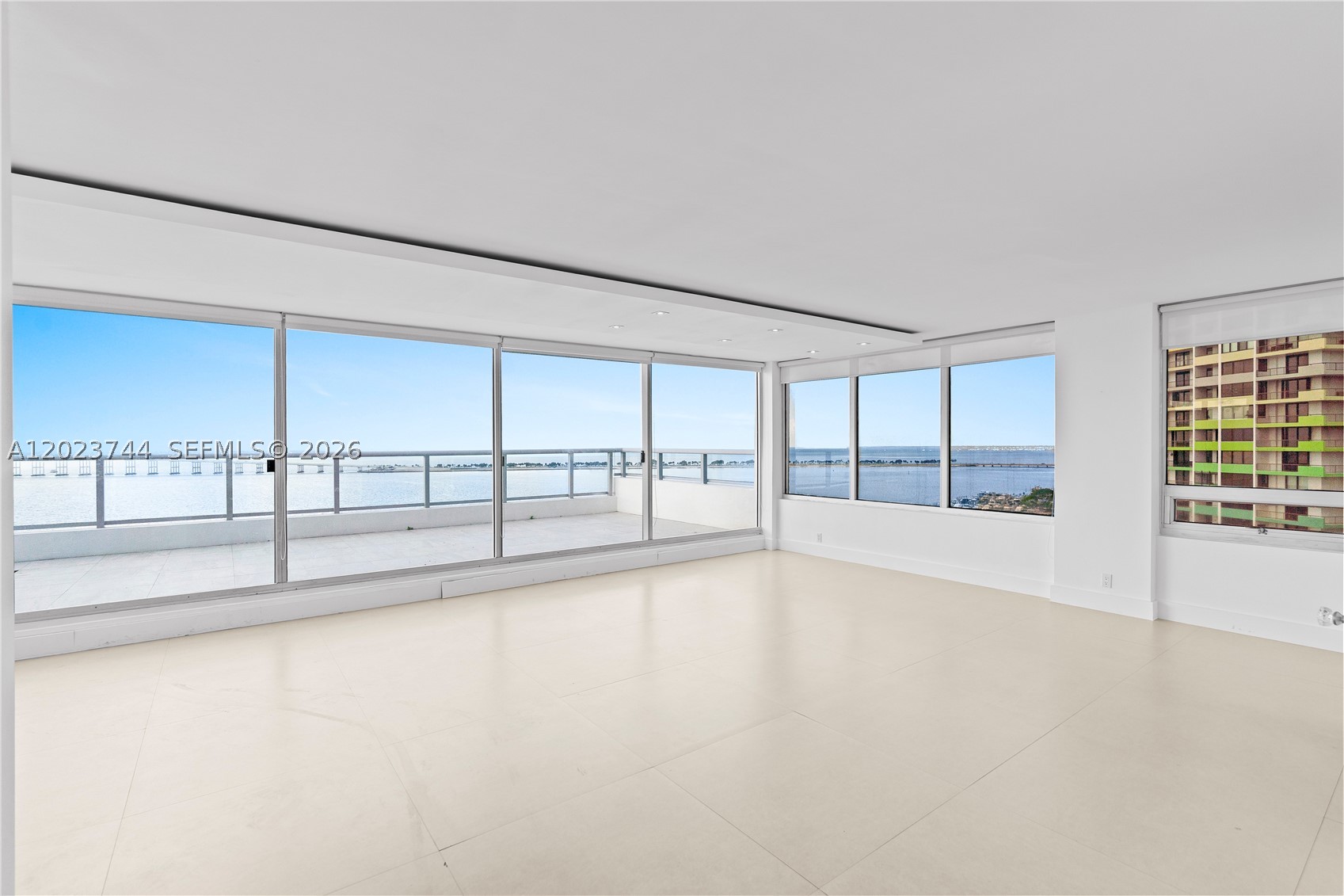Incredible opportunity to own a 3-bedroom, 2.5-bath corner residence in the coveted “step” section of The Palace Condominium, one of only a few of its kind in the building. This spacious and private home offers a highly desirable floor plan, porcelain floors throughout, and a large terrace with breathtaking Biscayne Bay views, perfect for enjoying morning coffee at sunrise or dinners under the moonlight.
The residence includes two assigned parking spaces and is ideally located in the residential section of Brickell Avenue, just a short walk to top restaurants, entertainment, and the Financial District.
The Palace offers excellent amenities, including newly redesigned summer kitchen areas, fitness center, tennis courts, kids’ playroom, and valet for guests.