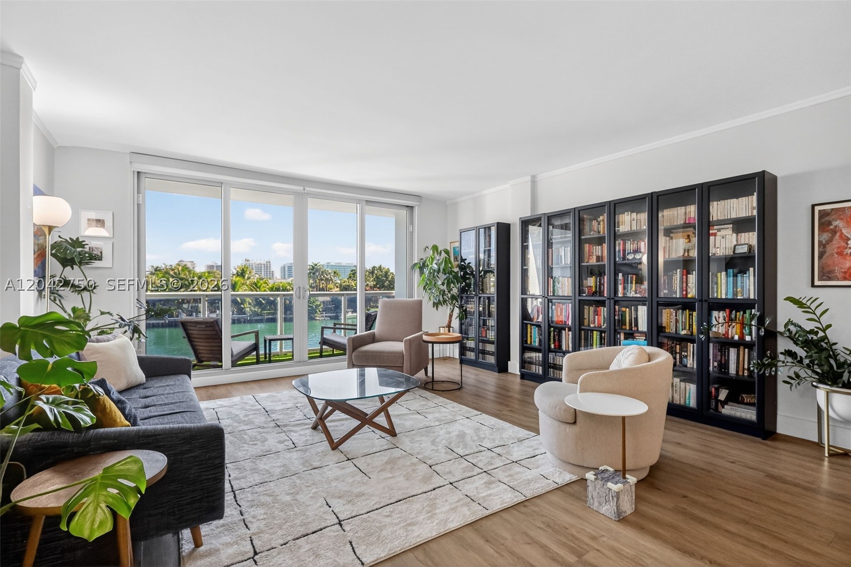 This beautifully renovated 2-bedroom, 2-bathroom residence offers a rare combination of comfort, style, and breathtaking water views from every room, creating a true “on-a-cruise” living experience. The apartment has been highly upgraded and features a brand-new kitchen with modern cabinetry, sleek finishes, and double sinks, perfect for everyday living and entertaining. Additional upgrades include brand-new impact windows, fresh interior paint, and thoughtfully selected finishes throughout, giving the home a clean, contemporary, and cozy feel. Natural light fills the space, enhancing the serene water views and creating a warm, inviting atmosphere. The layout is functional and well-balanced, ideal for both full-time living or a refined second home. Located in the heart of Bay Harbor Islands, this prime location allows you to enjoy a short walk to shops, restaurants, schools, gyms, and houses of worship, while still offering a peaceful waterfront setting. A turnkey opportunity in one of Bay Harbor Islands’ most desirable areas.