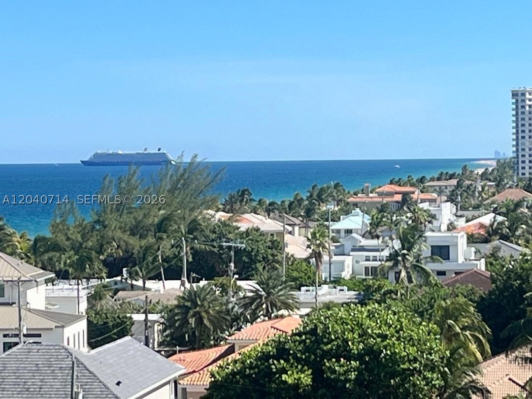 Welcome to your coastal escape- where the beach is your backyard and the skyline lights up your evenings! This 1500 SF condo offers breathtaking panoramic views of both the Atlantic Ocean & the Fort Lauderdale cityscape, giving you the best of both worlds from sunrise to sunset. Step out onto your large private balcony and watch cruise ships set sail from Port Everglades & enjoy a glass of wine as the city lights come alive after dark. Inside, the residence features an open layout with floor-to-ceiling impact glass, tile floors, and a modern kitchen complete with W/D, granite countertops, & SS appliances. Resort-style amenities inc: private deeded beach access, oceanfront pool, hot tub, Tiki Bar & Grill, new fitness center, clubhouse, 24hr security, EV charging, assigned parking & guest spots. Minutes from downtown Fort Lauderdale & the vibrant nightlife of Las Olas and Wilton Manors. Contact me today for a private showing!
