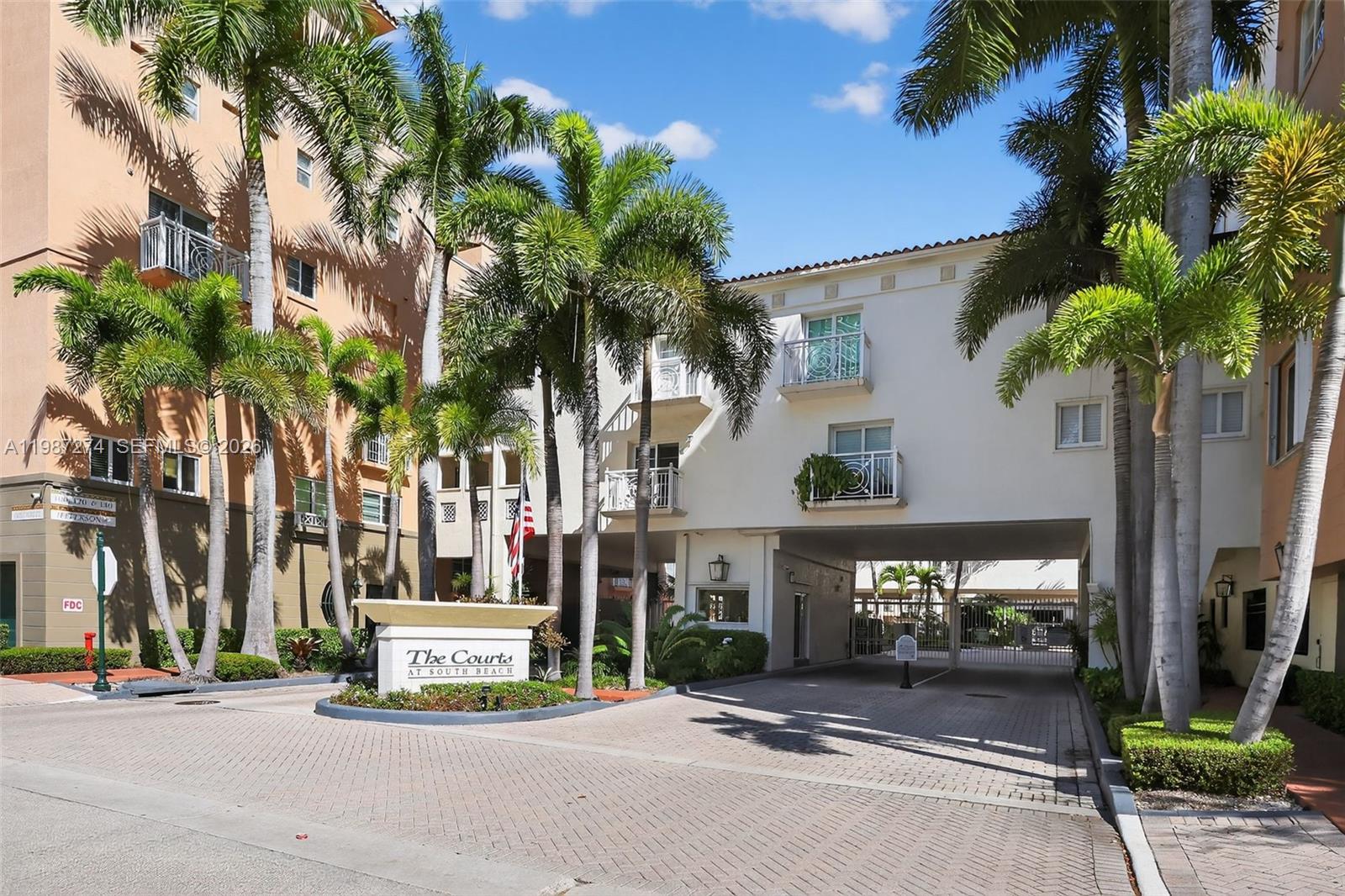 Welcome to 120 Jefferson Avenue #12009, a beautifully located residence in the highly sought-after Courts at South Beach. Nestled in the heart of Miami Beach’s exclusive South of Fifth neighborhood, this home offers the perfect blend of comfort, style, and prime location.

Step inside to a bright and spacious layout featuring open living and dining areas, ideal for both relaxing and entertaining. Large windows invite natural light throughout the space, creating a warm and inviting atmosphere.

The kitchen is thoughtfully designed with ample cabinetry and workspace, seamlessly connecting to the main living area for easy everyday living. The bedrooms are generously sized, offering comfort and privacy, while the bathrooms are well-maintained and functional.

Enjoy a desirable west-facing exposure, filling the home with beautiful afternoon and evening light—perfect for enjoying Miami’s stunning sunsets from the comfort of your living space.

Residents of The Courts at South Beach enjoy a gated community setting with resort-style amenities, including lush landscaped courtyards, pools, fitness center, and 24-hour security.

Located just steps from world-renowned beaches, South Pointe Park, fine dining, and vibrant nightlife, this home offers unbeatable walkability while still providing a peaceful residential feel.