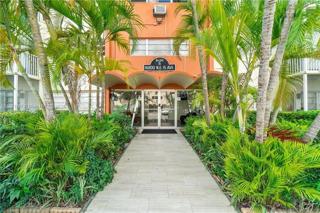 Awesome location, close to absolutely everything: beach, stores, public transport and more. Building is extremely well maintained and secure. First floor unit facing quiet, green area with a screened balcony. One car assigned parking. Laundry on-site. Everything inside is in working condition but needs some overall TLC. Low monthly fees; no special assessment; building has reserves. No Lease-1st Year Owned. For Showings please check Brokers remarks!
