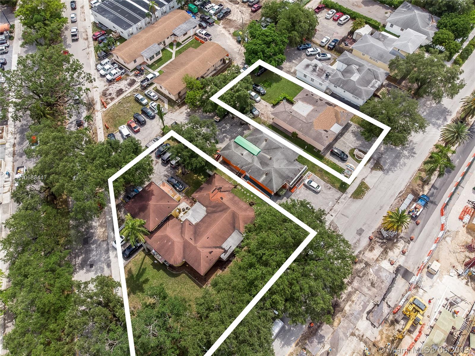 Highly Visible Professional Office Building Portfolio located in the Health District with over 60,000 employees and directly across the street from the River Landing Shops & Residences.  Tenants to include Publix, Ross, TJ Maxx and over 10 concept restaurants. Great  connectivity  to the 836 Expressway and minutes from the Civic Center.   Both parcels are zoned T6-8.   Develop mixed-use project or repurpose existing structures.   Soon the Health District will be immediately connected to the site with an Urban walkway bringing Health workers and visitors by the site to the River Landing Shops and Residences, a $400 million mixed use development.  Doral, Miami International Airport is 5 miles away.  Brickell and Miami Beach are in close proximity.