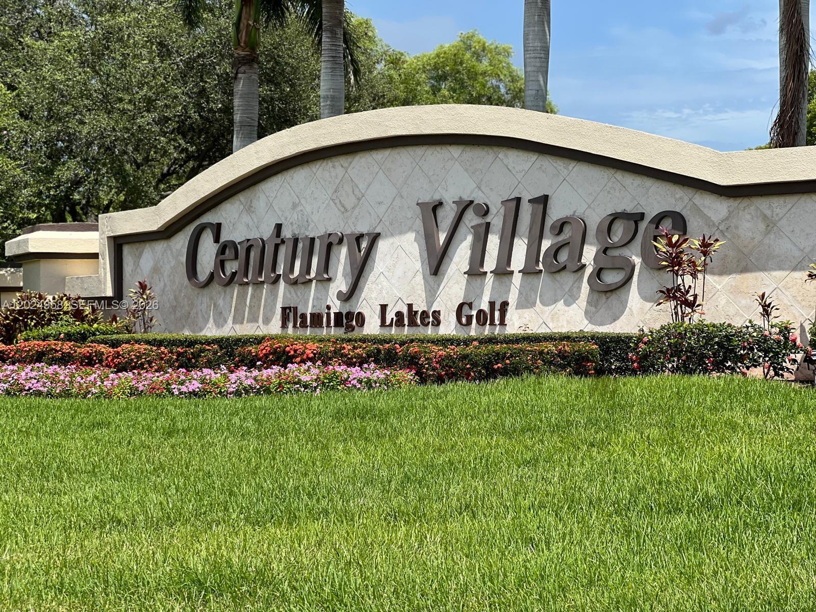 Beautiful 2-bedroom, 2-bathroom apartment—ideal for investors! Enjoy this bright and lovely unit. Century Village offers: • A clubhouse with entertainment and social activities • Complimentary shuttle service for residents • Multiple swimming pools and tennis courts • A fitness center and theater • 24-hour security and free transportation. Situated in a desirable 55+ community, this condo is currently vacant and has no rental restrictions. Association approval is required. The kitchen appliances are brand new.