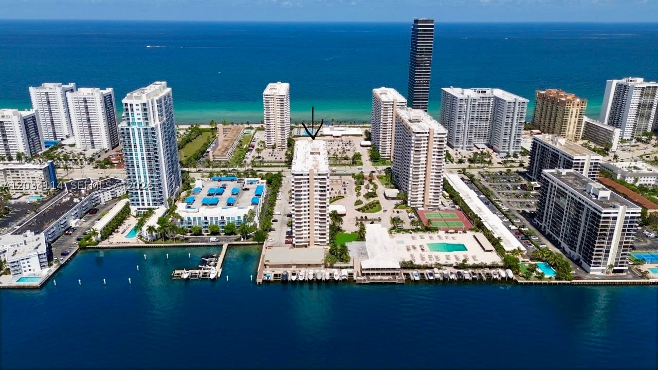 Amazing 2 bedrooms, 2 baths with updated kitchen and bathrooms. Desirable south exposure with intracoastal and partial ocean views. Well-maintained unit offering excellent value in a full-service waterfront community with marina, pool, tennis courts, fitness center, restaurants, and beach access across the street. The seller will pay all current special assessments. Easy to show.