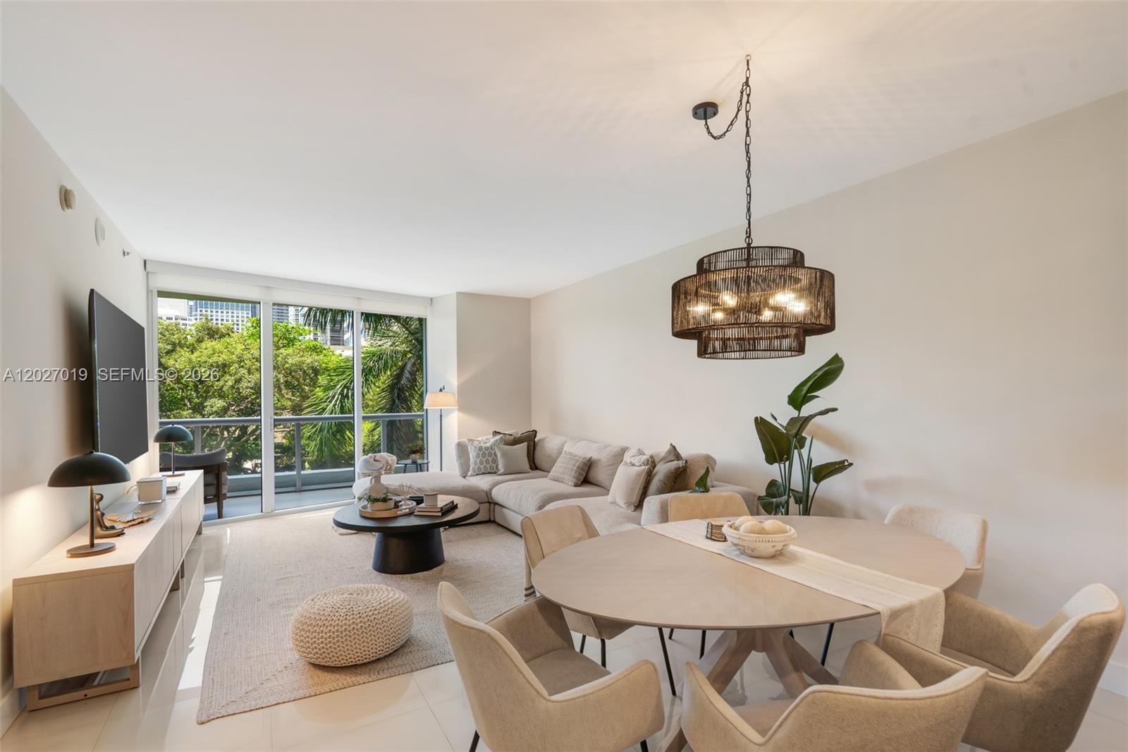 Spacious and sun-drenched 1-bedroom residence at the prestigious Icon Brickell Tower Two. This generously sized unit features an open layout flooded with natural light, a private balcony with serene garden views, and an oversized walk-in closet. Enjoy world-class amenities including the iconic pool deck, spa, fitness center, and concierge services — all in the heart of Brickell. Steps from top dining, entertainment, and easy access to I-95 and the Brickell City Centre. Furniture available