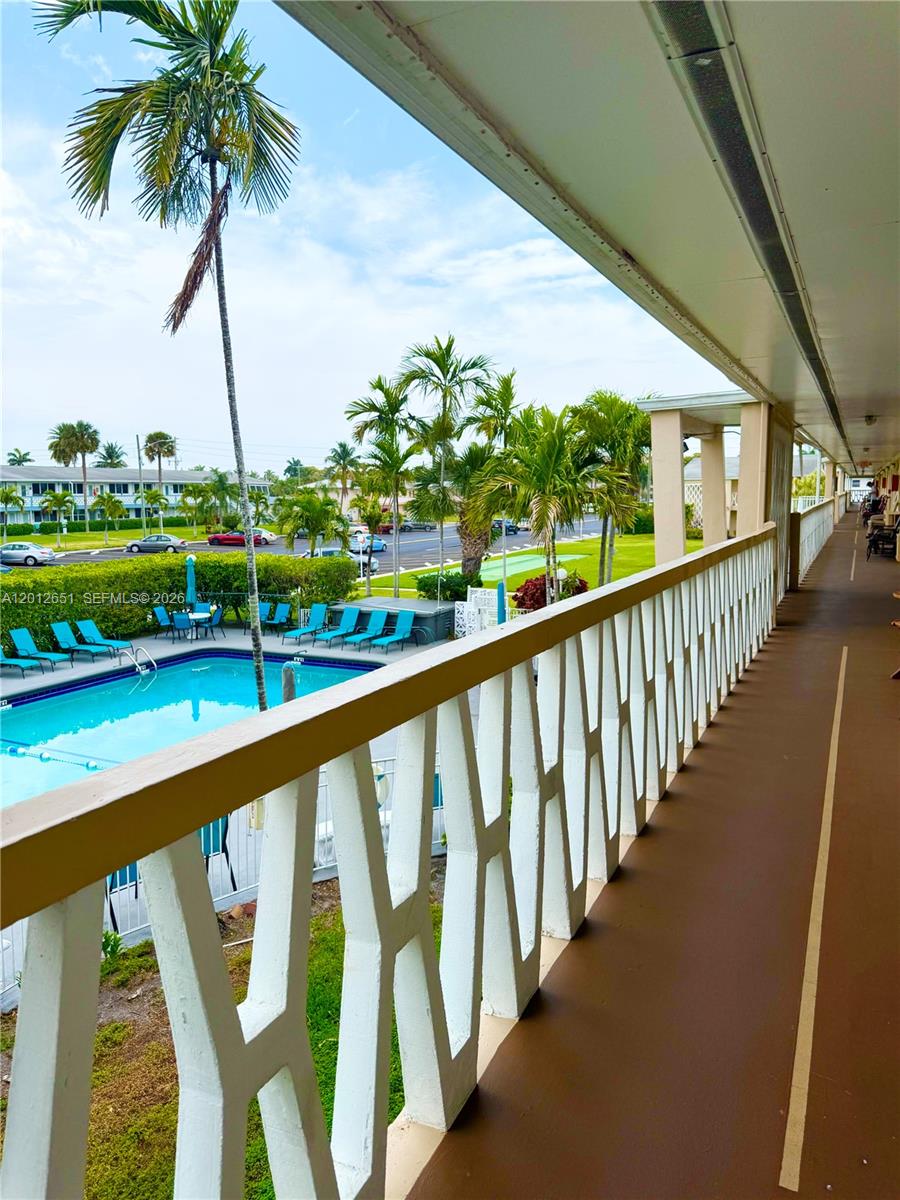 Great low price time to grab this AFORDABLE East of US-1 unit in DESIRABLE HALLANDALE BEACH FLORIDA. ++++brand new roof 2025 **** This beautiful +55 apartment comes furnished and ready tomove right into. OWN for LESS then renting. THIS IS A DEAL !!!! DON't MISS OUT SUPER LOW HOA lets you OWN THIS APARTMENT for FAR LESS than renting short term, and have the CONVIENCE to allow FRIENDS & FAMILY to use the apt for up to 8 weeks per year. TWO story BOUTIQUE BUILDING that is exempt from the new reserves law. ELEVATOR for easy access to the second floor.