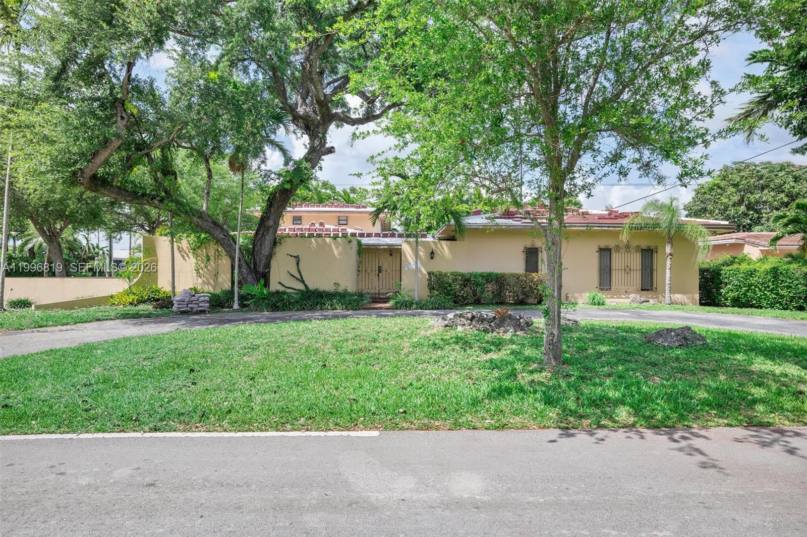 Exceptional opportunity to transform a property on a generous corner lot in one of Coral Gables’ most desirable residential pockets near the Biltmore Hotel, Riviera Country Club, Nicklaus Children’s Hospital, and the University of Miami. A welcoming courtyard entry leads to double doors framed by fountain views, setting the tone for a grand residence ready to be customized to today’s design standards. The existing layout features two primary suites upstairs, abundant closet space, and a spacious footprint with excellent potential for expanded indoor-outdoor living and a redesigned pool and patio environment.

Surrounded by beautiful tree-lined streets and established homes, the property offers the ideal canvas for a thoughtful renovation or a design-forward rebuild in a location known for its architectural character and long-term value. Conveniently positioned near top public and private schools, golf courses, parks, supermarkets, and the dining and shopping destinations of Coral Gables and South Miami, with an easy commute to Brickell and approximately 15 minutes to Miami International Airport, this is a rare opportunity to unlock value and create something truly special in one of Coral Gables’ most established neighborhoods. See broker remarks for more.