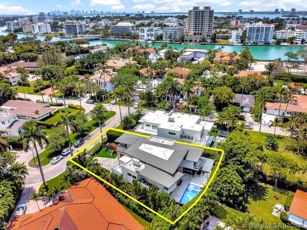 Introducing 65 Camden Ct,.New Construction Modern Home in the exclusive guard gated Bal Harbour Village. This modern 2-story residence features high end modern finishes throughout. High ceilings, Spectacular Italian Onyx bathrooms & Hardwood flooring. Doors, closets & kitchen are all top quality and design from Poliform, Dornbracht plumbing fixtures. Climate, Media, Window Treatments, Pool and Spa all controlled by sophisticated Nest and Crestron home automation systems. This home is uniquely positioned on a Culdesac facing open green space. Prime Bal Harbour Village location with easy access to the world famous Bal Harbour Shops, Beaches, Houses of Worship and much more.