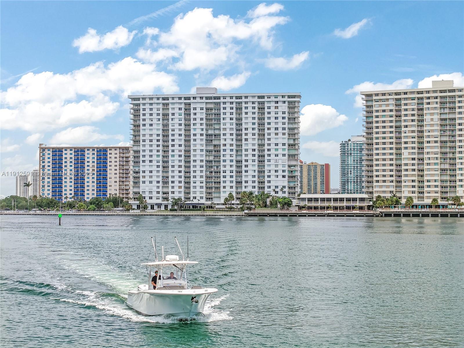 Spacious and bright first-floor studio at Arlen House West in Sunny Isles Beach! Just steps from the ocean, this residence offers peaceful water views, ample closet space, and one assigned parking space. Perfect for full-time living, a vacation retreat, or investment. Arlen House West is a full-service community with 24-hour security, valet, resort-style pool, fitness center, sauna, billiards room, business center, library, on-site restaurant and mini-market, and on-site management. Maintenance includes A/C, internet, and cable. Building is undergoing 50-year recertification. Enjoy the best value in Sunny Isles Beach! Easy to show.