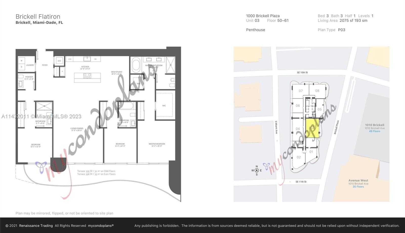 BRICKELL FLATIRON CONDO - Residential Lease
