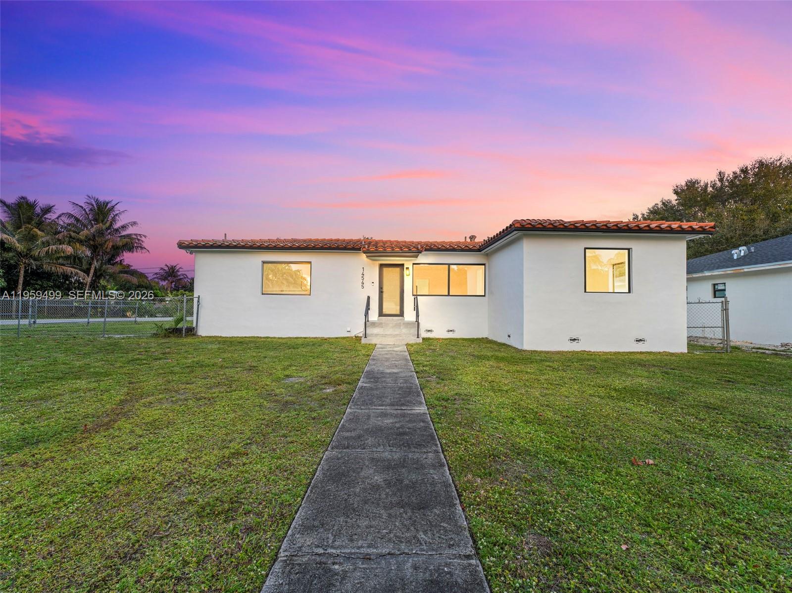 Modern Luxury on a Massive Corner Lot! This stunningly remodeled home 3 bedroom 2 bathroom in Biscayne Gardens offers the perfect turn-key lifestyle. Beautiful Kitchen with lots of cabinets and modern countertops. Fully upgraded with brand-new hurricane impact windows and doors, the interior features a bright, open layout with all-new stainless-steel appliances and contemporary finishes throughout. Brand new Central A/C.
Situated on an expansive 13,100 SQFT lot, this property is an outdoor enthusiast’s dream. The massive backyard provides endless space for a luxury pool, boat, RV, or significant home expansion. No HOA means total freedom to customize your estate. Centrally located near major highways, this home combines modern security with one of the largest lots in the area.