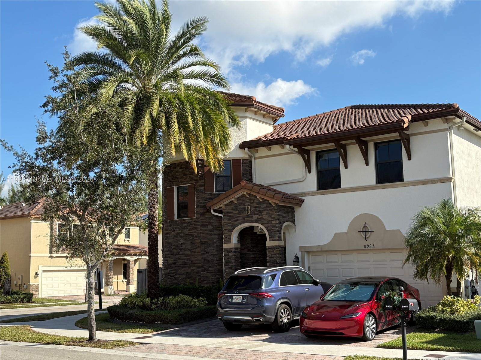 Incredible corner home located in the prestigious Grand Bay Estates community in Doral! This property features a private pool and a custom-designed patio, perfect for entertaining. It has been remodeled with high-end finishes in the bathrooms, kitchen, flooring, and more. The community offers a clubhouse with multiple recreational areas and top-tier amenities. A unique opportunity in one of Doral's finest neighborhoods!