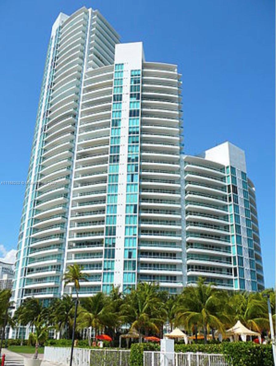 Fully furnished, seasonal rental, 2-bed /2.5 bath apartment at the exclusive Murano at Portofino. A luxe bay front condo located next to the boardwalk in South of Fifth. Amenities include: state of the art gym, spa, tennis courts, 2 outdoor swimming pools, beach club and newly renovated lobby, elevators, and concierge. Walking distance to the beach, South Pointe Park, the famous Joe’s stone Crab restaurant, Smith & Wellensky and many other great restaurants. Water and Marina views as well as beautiful city views. Available for rent from June 1, 2022 -October 31, 2022 for a 3 month time period.  Call Listing Broker for appointment.