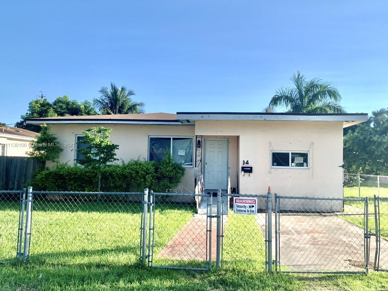 DO NOT DISTURB THE TENANTS: Both units are currently rented. This property has one water meter and one electric meter for both units. The front unit has a new roof with Architectural Shingles installed on 2019  and impact windows installed in 2019. The back unit was not updated recently but is in typical condition for rentals in this area with a wall window unit. There tile  floors in the back unit as well. Call the listing agent for more details about this property. Unit 1 Rent $2,200 / Unit 2 Rent $1,000    Rent includes water and electricity