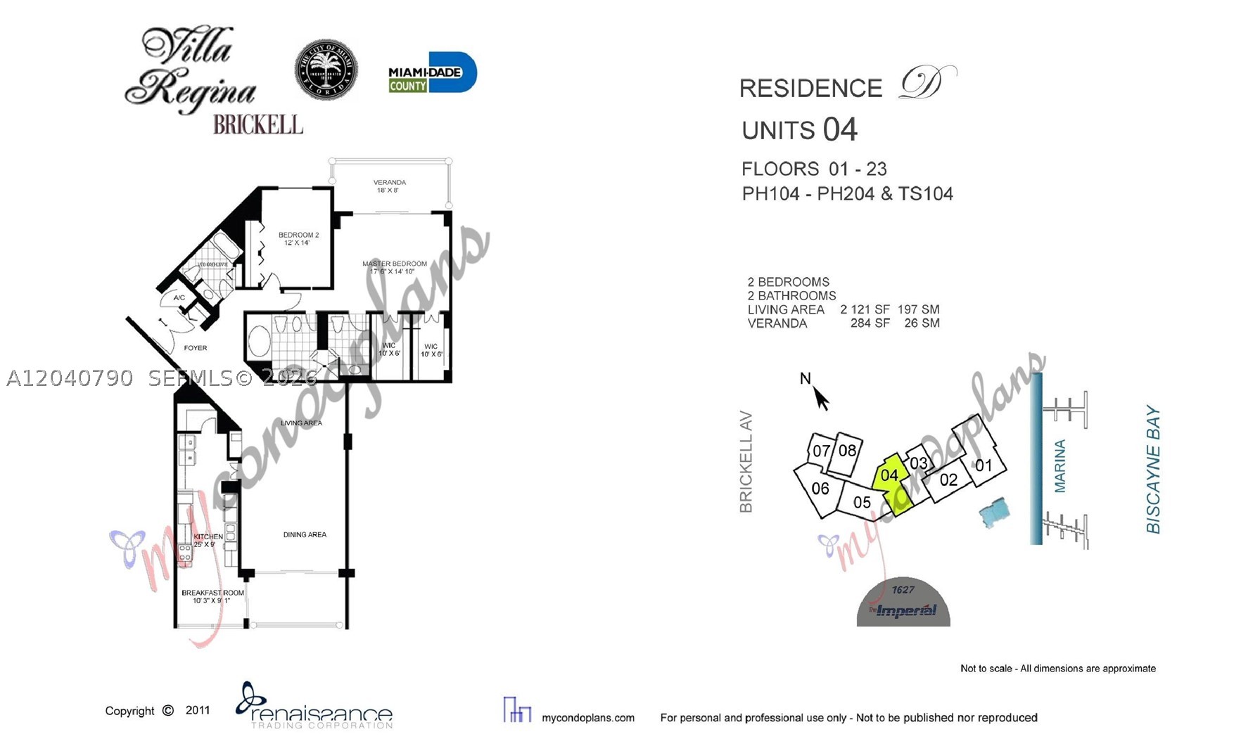 VILLA REGINA CONDO - Residential