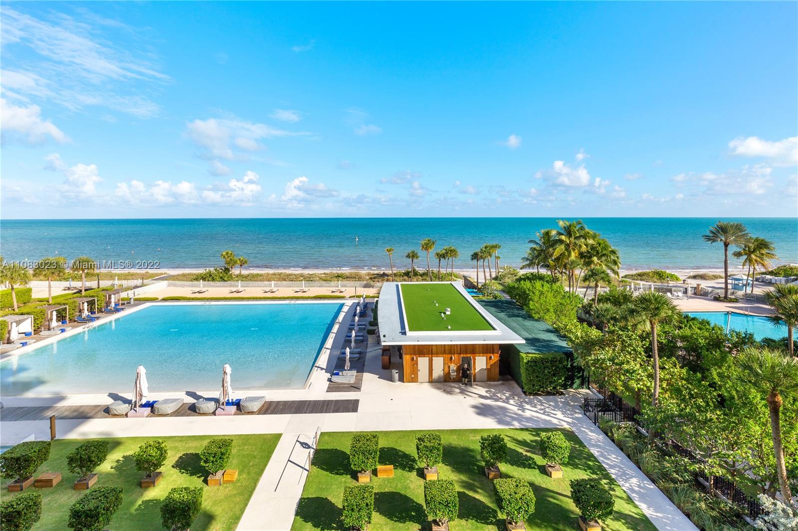 One of a kind corner unit in prestigious “Oceana” with breathtaking views of the ocean, bay, city and incredible sunrise and sunsets.  This is the most desired floor plan which is floor-through and offers 4 bedrooms + staff room, 6.5 baths, spacious living and dining room area, exquisite kitchen, ample family room and an incredible wrap around terrace that you can enjoy all year round.  This spectacular residences has top of the line finishes throughout which make it elegant, sophisticated and the perfect place to call home.  Enjoy the Miami lifestyle in this boutique building with restaurant, spa, fitness center, tennis, gorgeous pool, concierge, valet, security, 4 parking spaces and a spectacular beach only steps away from your door and so much more.  Easy to show.
