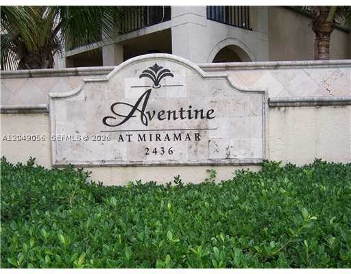 Best corner floorplan in Aventine, Miramar's most desired gated community. This one story with attached garage and private carport is available with a great tenant in place. Very bright open floorplan with split bedrooms, open kitchen and adjacent dining area. Plenty of storage with washer /dryer conveniently located in the garage and spectacular lake views from Master bedroom and living areas. Aventine offers a full range of amenities, including 2 separate pools decks & jacuzzi, connected by a gorgeous wooden bridge over a natural lake with a bird sanctuary. Aventine also offers gated children play areas, sand volleyball court, car wash station and a complete Gym with lockers and sauna. TENANT OCCUPIED until 03/2027