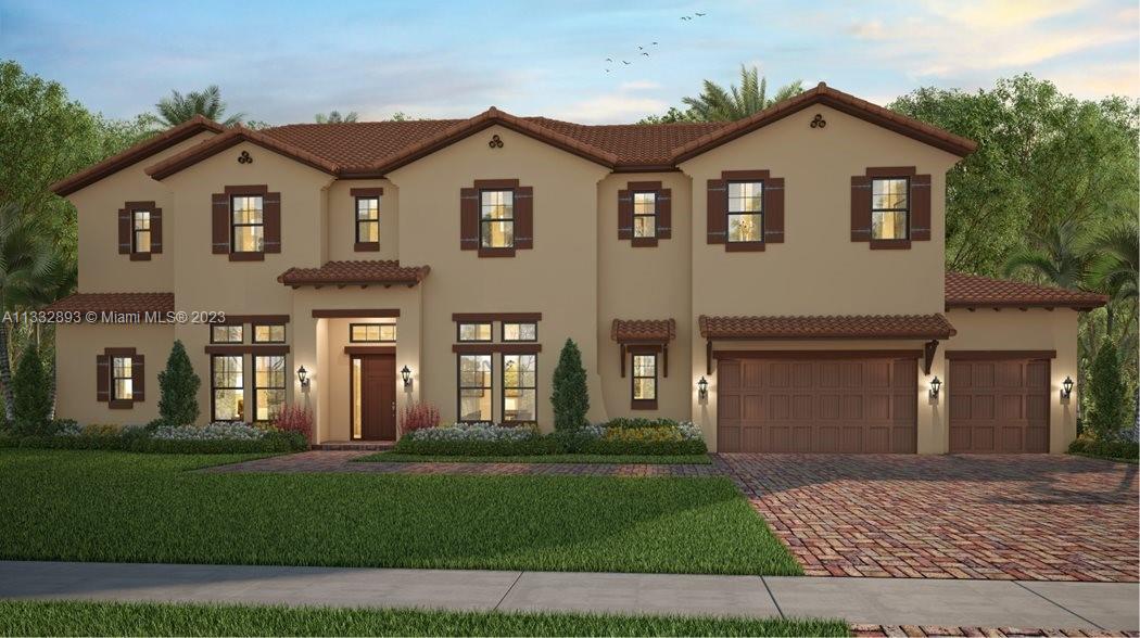 Located on 178 acre lake, large corner homesite. Five bedroom home with 1 bedroom on the first floor. Large loft with 12 foot ceilings on first and second floor. One of the best locations in the neighborhood. Enjoy sunrises and sunsets.