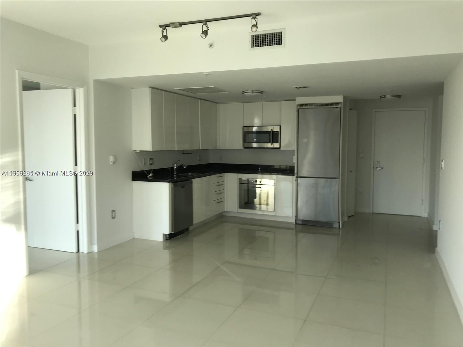 Spacious 2/2.5 bathrooms plus a HUGE Den that can easily be converted to a 3rd bedroom. This is one of the most desired floor plans at the Mint Condo because of the Den that has direct access to the 1/2 bathroom (which can be split with the Master Bathroom of the second Bedroom). The South Facing property is full of natural light and has direct views of the Miami River and Brickell City Center. The Mint Condo is located in the gated Riverfront Community , strategically located off the highway. Walking distance to Brickell City Center and Downtown.