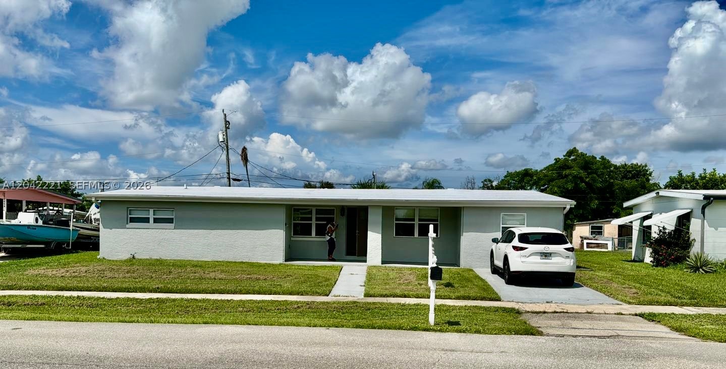 Welcome to this beautifully updated residential home featuring 3 bedrooms and 2 bathrooms in the desirable Port Charlotte area. It is priced for a quick sale and offers a fantastic opportunity for buyers looking to add their own personal touch. It could benefit from some gardening and general  TLC. The owners are re locating overseas and are motivated to sell ! Creating an excellent value for the next owner. 

This inviting property offers: Granite countertops in the kitchen
Brand-new stainless steel appliances,
 Open-concept layout connecting the kitchen and living room
Bright and spacious living areas.
 Excellent location close to shopping, dining, schools, and more
This home is truly a must-see !
