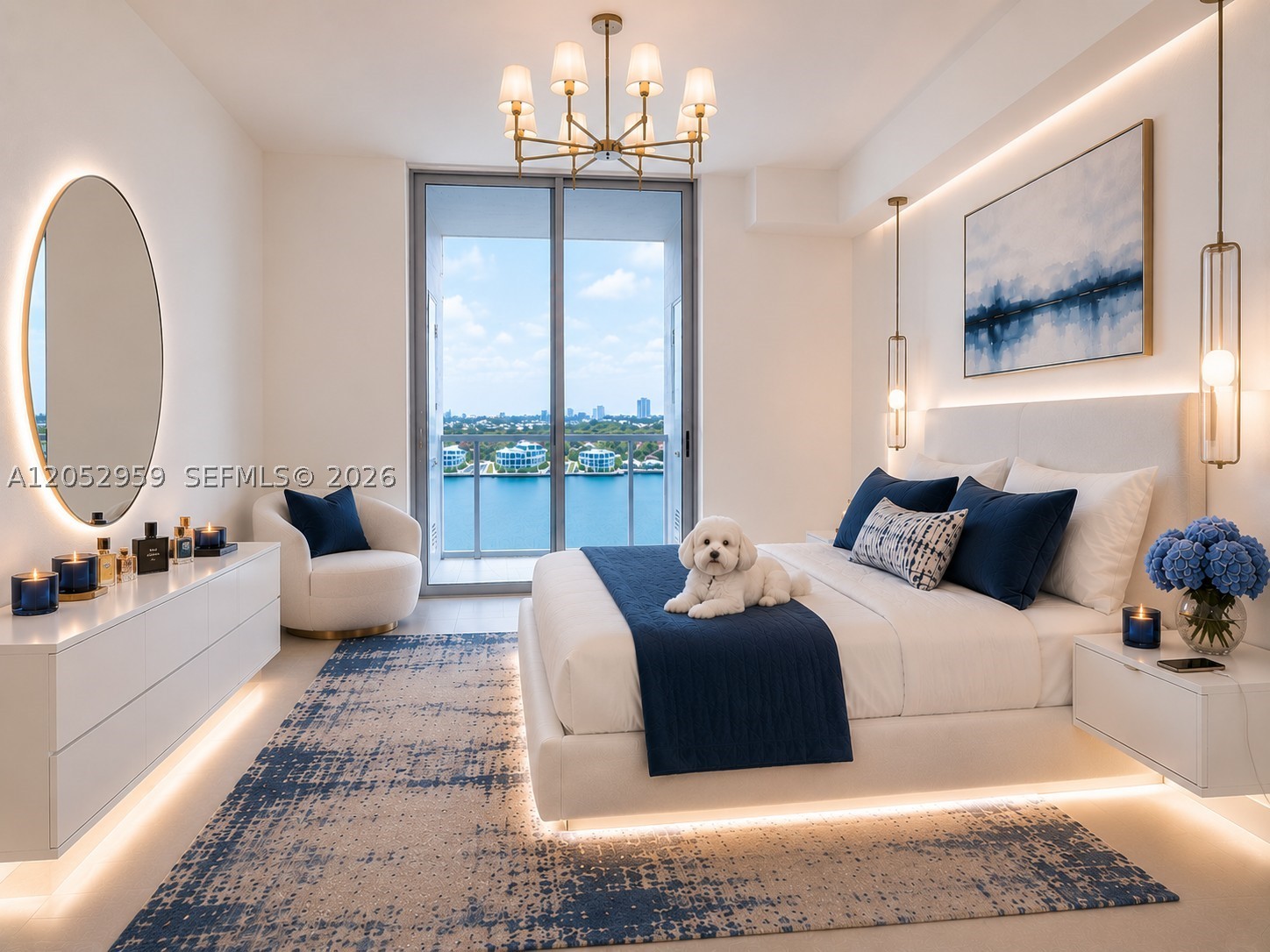 Must See! Beautifully renovated 2-bedroom, 2-bathroom condo with breathtaking direct Intracoastal Waterway views in the heart of Sunny Isles Beach. This move-in-ready residence features a brand-new modern kitchen with stainless steel appliances, quartz countertops, contemporary cabinetry, and stylish finishes. The bright, open-concept layout offers impact windows and doors, ample closet space, and a washer and dryer inside the unit. Relax and enjoy spectacular water views from your private balcony.

Enjoy resort-style living in one of Sunny Isles Beach's premier waterfront communities, offering exceptional amenities and the best of South Florida living. Residents enjoy a heated pool, jacuzzi, fitness center, clubhouse, activity room, community lounge, barbecue area, key/card entry, and gated access.

Perfectly located within walking distance to the beach, parks, cafés, restaurants, banks, shopping, and entertainment. Only 10 minutes to Aventura Mall, 20 minutes to Fort Lauderdale-Hollywood International Airport (FLL), and 30 minutes to Miami International Airport (MIA).

Whether you're looking for a primary residence, vacation home, seasonal retreat, or investment opportunity, this beautifully updated waterfront condo offers the perfect blend of luxury, comfort, security, and convenience in a highly sought-after Sunny Isles Beach location. Must See and it is Available!