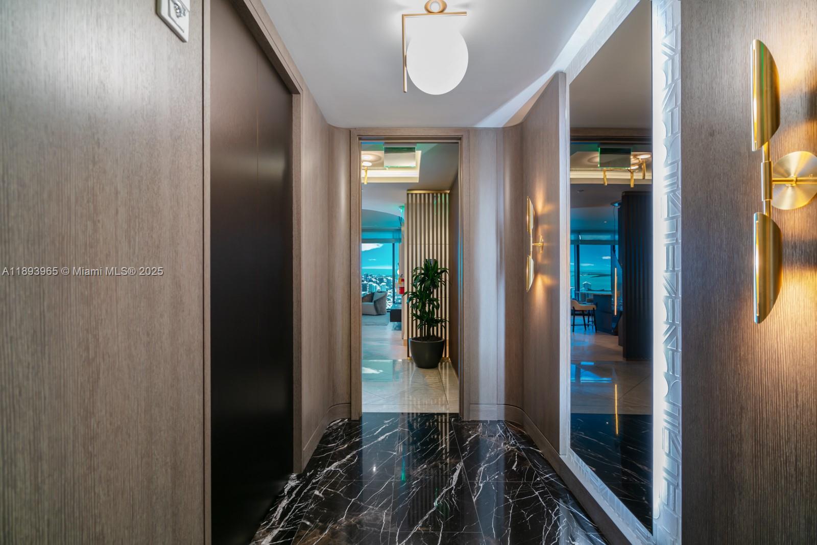 A stunning three-bedroom plus den, three-and-a-half-bath corner home with breathtaking direct views of Biscayne Bay. Facing southeast, this residence captures the beauty of the sunrise and the sparkling bay throughout the day.
Spacious and elegantly designed, it features floor-to-ceiling windows that fill every room with natural light, along with refined finishes that reflect the timeless style of the Waldorf Astoria brand. Enjoy a semi-private elevator entry and access to world-class amenities and five-star services in Miami’s most iconic new address.
As a developer unit, additional inventory and floor plans are available upon request.
Please see attachments for the floor plan and brochure.