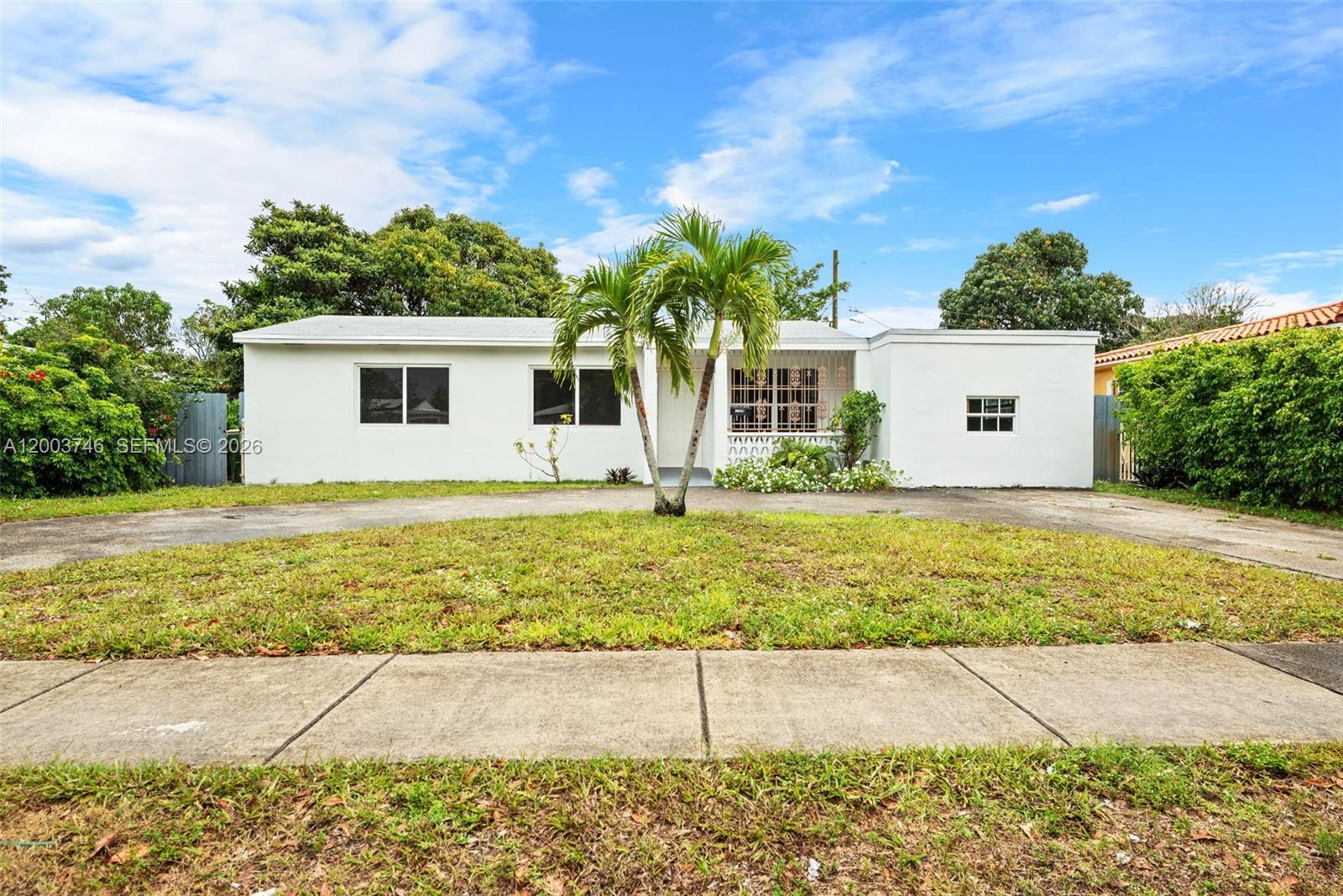 TOTALLY UPDATED MODERN GEM IN NORTH MIAMI | Fully RENOVATED. 3BED+DEN/or 4TH BEDROOM. 2 bathrooms. 1444 sq.ft. under a/c. NO DETAIL WAS SPARED, a fully renovated residence. This light-filled home features 3 bright bedrooms, 2 designer bathrooms, and a versatile Den—perfect for an extra guest suite. This home offers the ultimate peace of mind with a brand-new high-impact door. Open kitchen, featuring sleek cabinetry, stunning white Quartz countertops with a waterfall edge, and brand-new stainless steel appliances. Located in a quiet residential and sought-after North Miami neighborhood. Don’t miss this unique opportunity. Schedule your private showing today and step into the home of your dreams!
