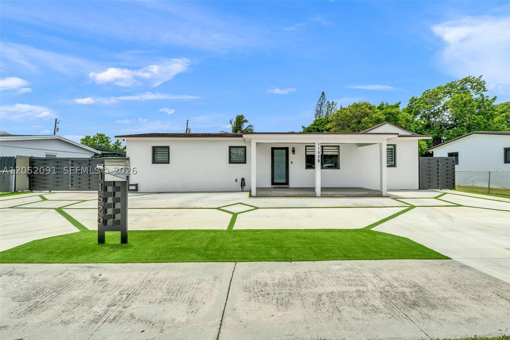 Beautiful and well-maintained 5-bedroom, 3-bathroom home, move-in ready and featuring numerous upgrades that make it an outstanding opportunity.
Recent improvements include a new septic tank (less than 1 year old), new rear patio flooring and side concrete (less than 1 year old), preventive termite treatment completed approximately 1 year ago, a 2020 roof, PVC plumbing, remodeled kitchen and bathrooms (approximately 5 years ago), and appliances, washer, and dryer that are approximately 5 years old.

Additional features include two independent A/C units, impact windows and doors, motorized window blinds, Ring doorbell and security camera system, automatic soffit lighting, a fully fenced yard, an electric side gate, boat/RV parking, and parking for 10+ vehicles.

The home's functional layout offers excellent flexibility for large or multigenerational families. One room is currently rented to a tenant for $1,200 per month.